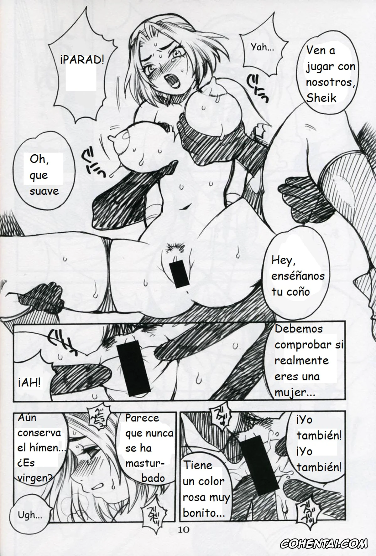 Super Mario Brothers | Super Mario Bros. porno, The Legend Of Zelda porno, Princess Peach porno, Yukiyanagi no Hon Vol. 4 Double Princesses (Super Mario Brothers, The Legend Of Zelda), pagina 8
