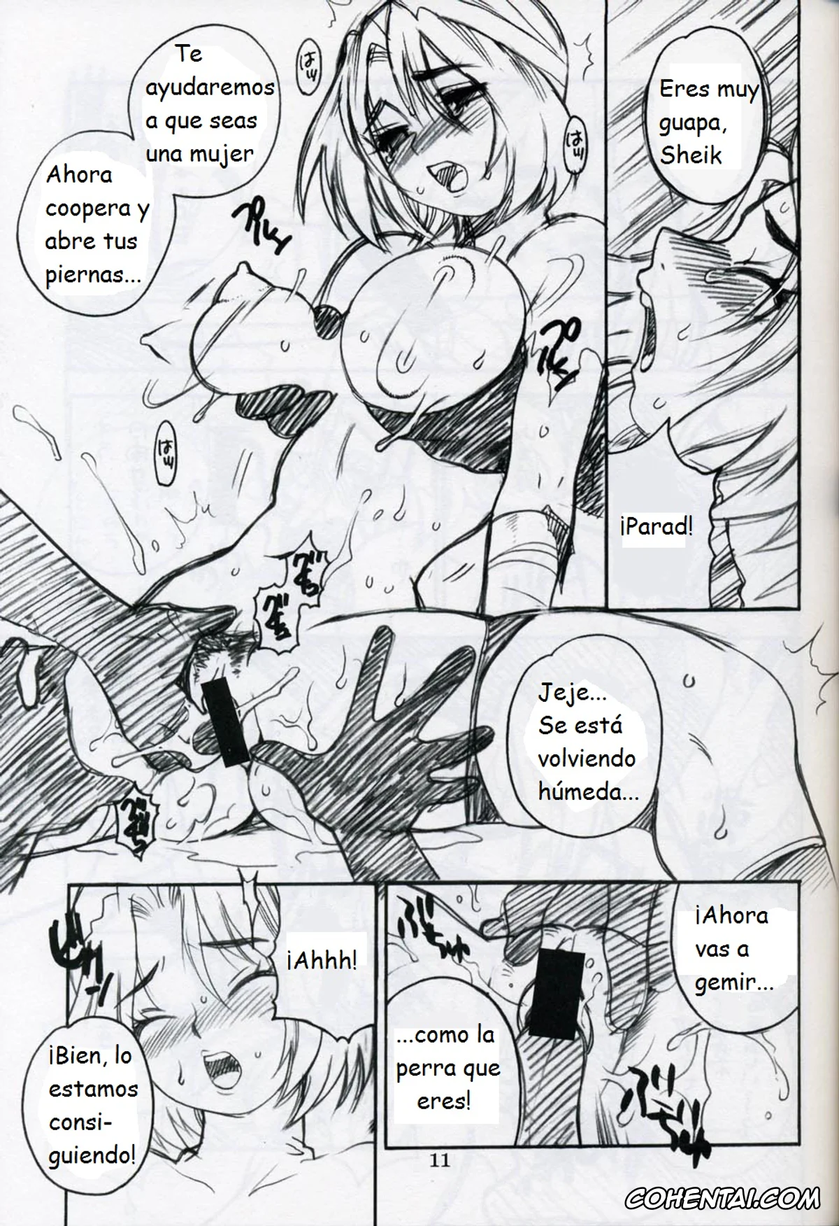 Super Mario Brothers | Super Mario Bros. hentai, The Legend Of Zelda hentai, Princess Peach hentai, Yukiyanagi no Hon Vol. 4 Double Princesses (Super Mario Brothers, The Legend Of Zelda), pagina 9