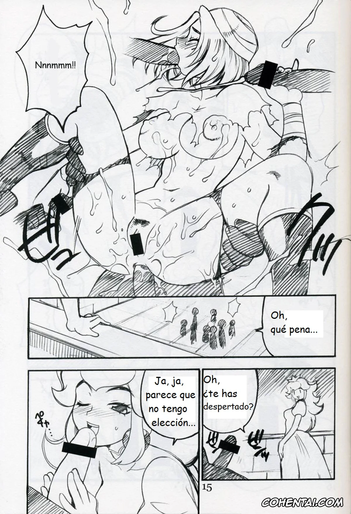 Super Mario Brothers | Super Mario Bros. xxx, The Legend Of Zelda xxx, Princess Peach xxx, Yukiyanagi no Hon Vol. 4 Double Princesses (Super Mario Brothers, The Legend Of Zelda), pagina 13