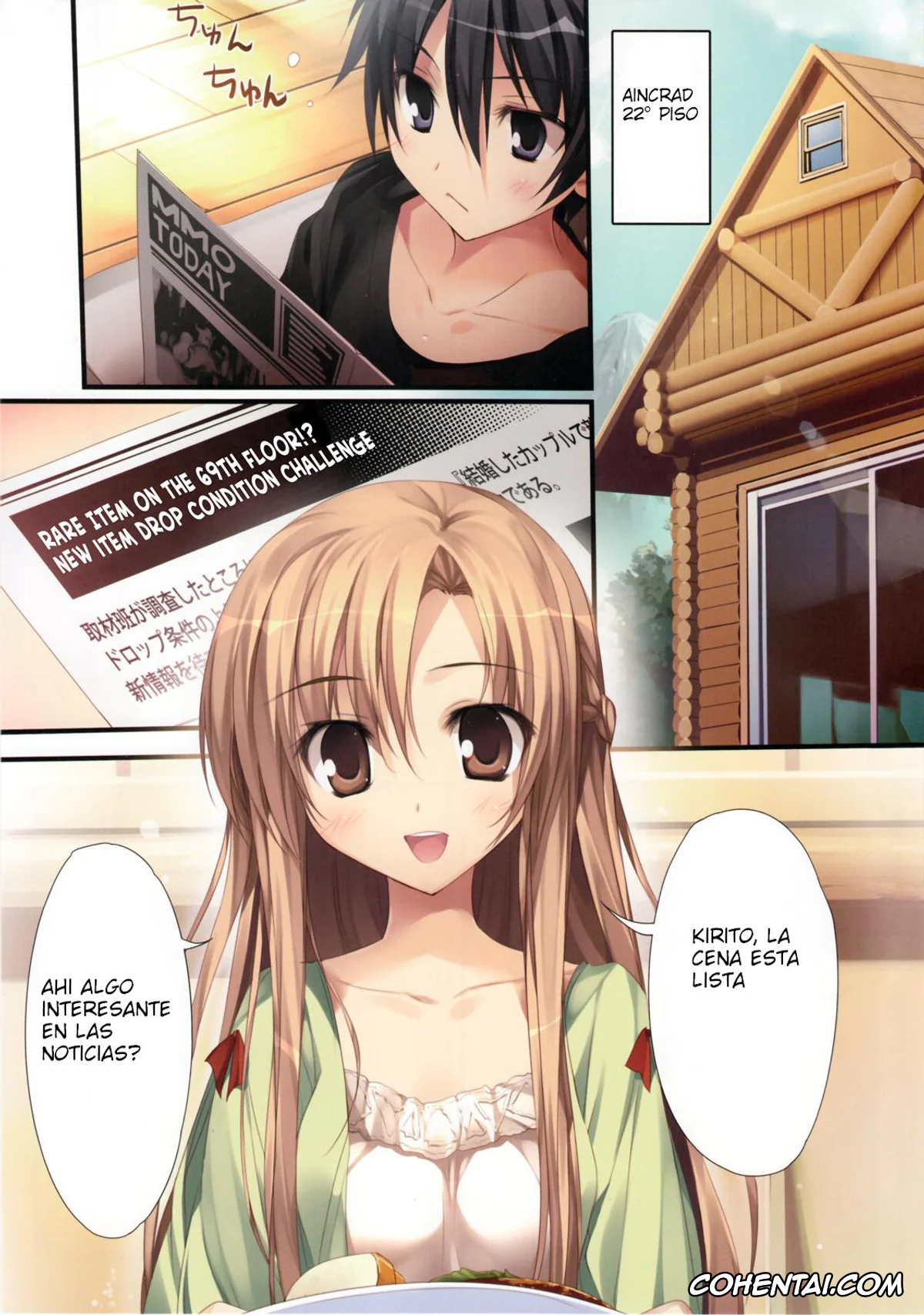 Sword Art Online hentai, Asuna Yuuki hentai, Kazuto Kirigaya | Kirito hentai, KAROFUL MIX EX8 (Sword Art Online), pagina 3