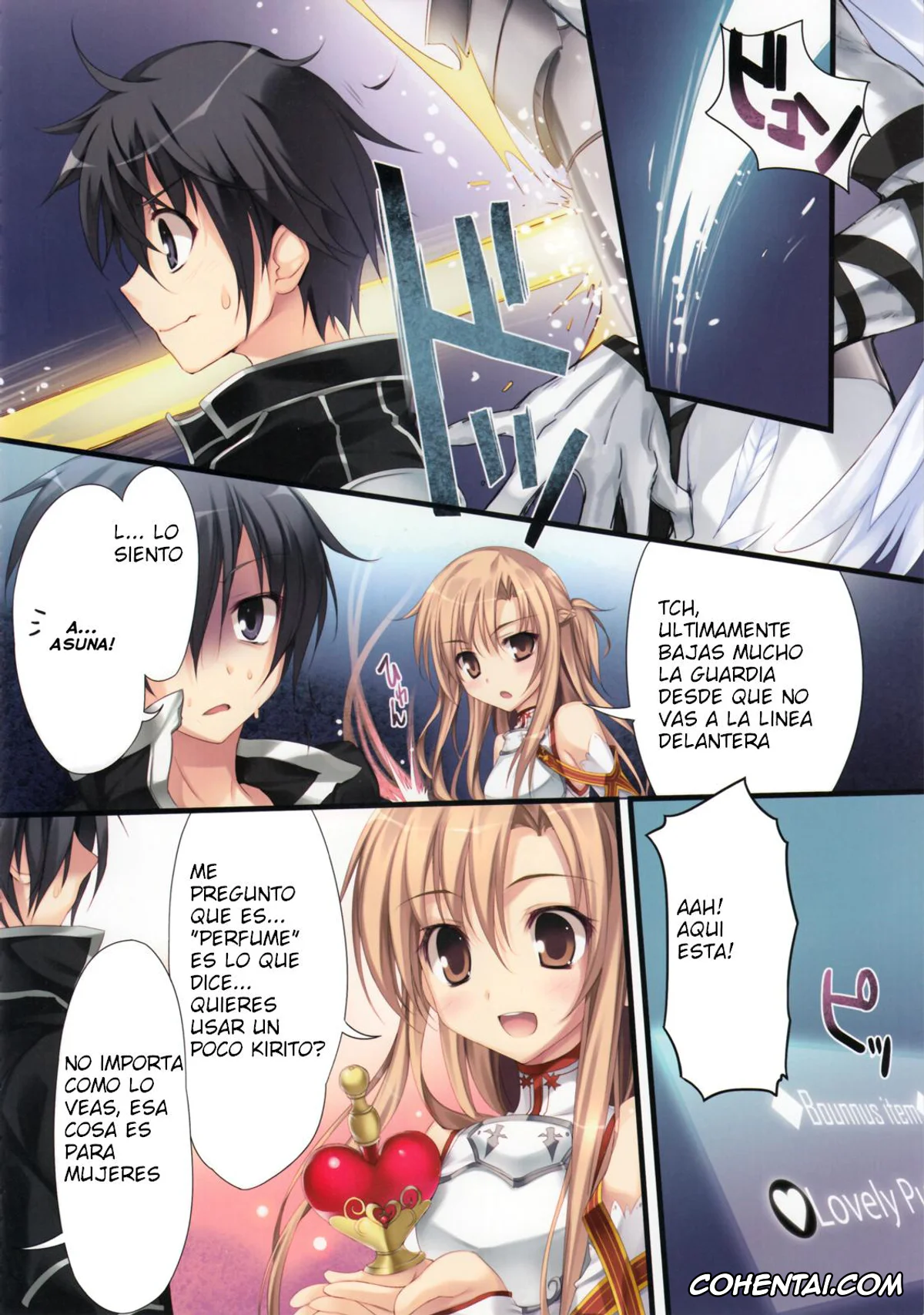 Sword Art Online hentai, Asuna Yuuki hentai, Kazuto Kirigaya | Kirito hentai, KAROFUL MIX EX8 (Sword Art Online), pagina 6