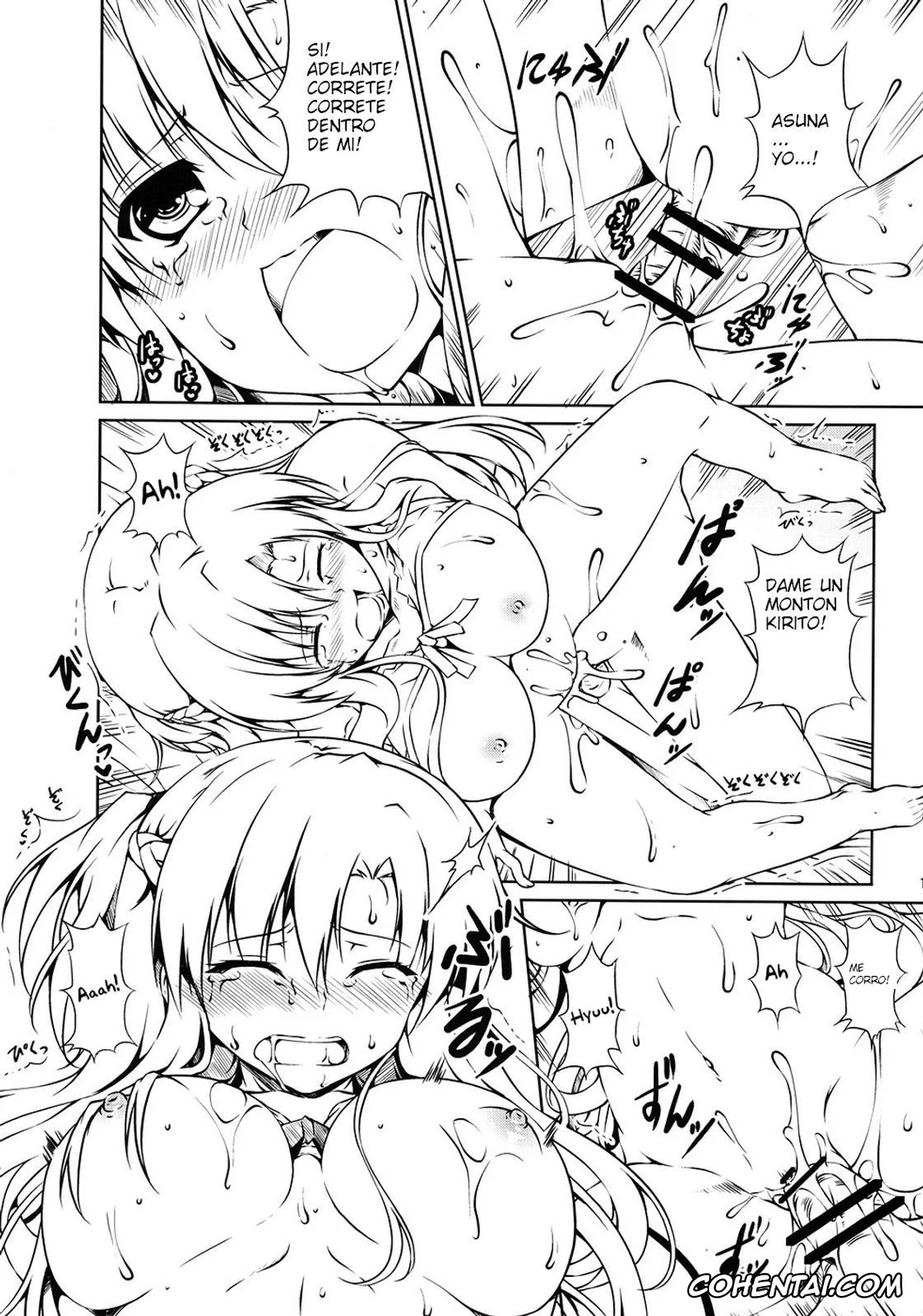Sword Art Online hentai, Asuna Yuuki hentai, Kazuto Kirigaya | Kirito hentai, Souda Asuna wa Ore no XX (Sword Art Online), pagina 15
