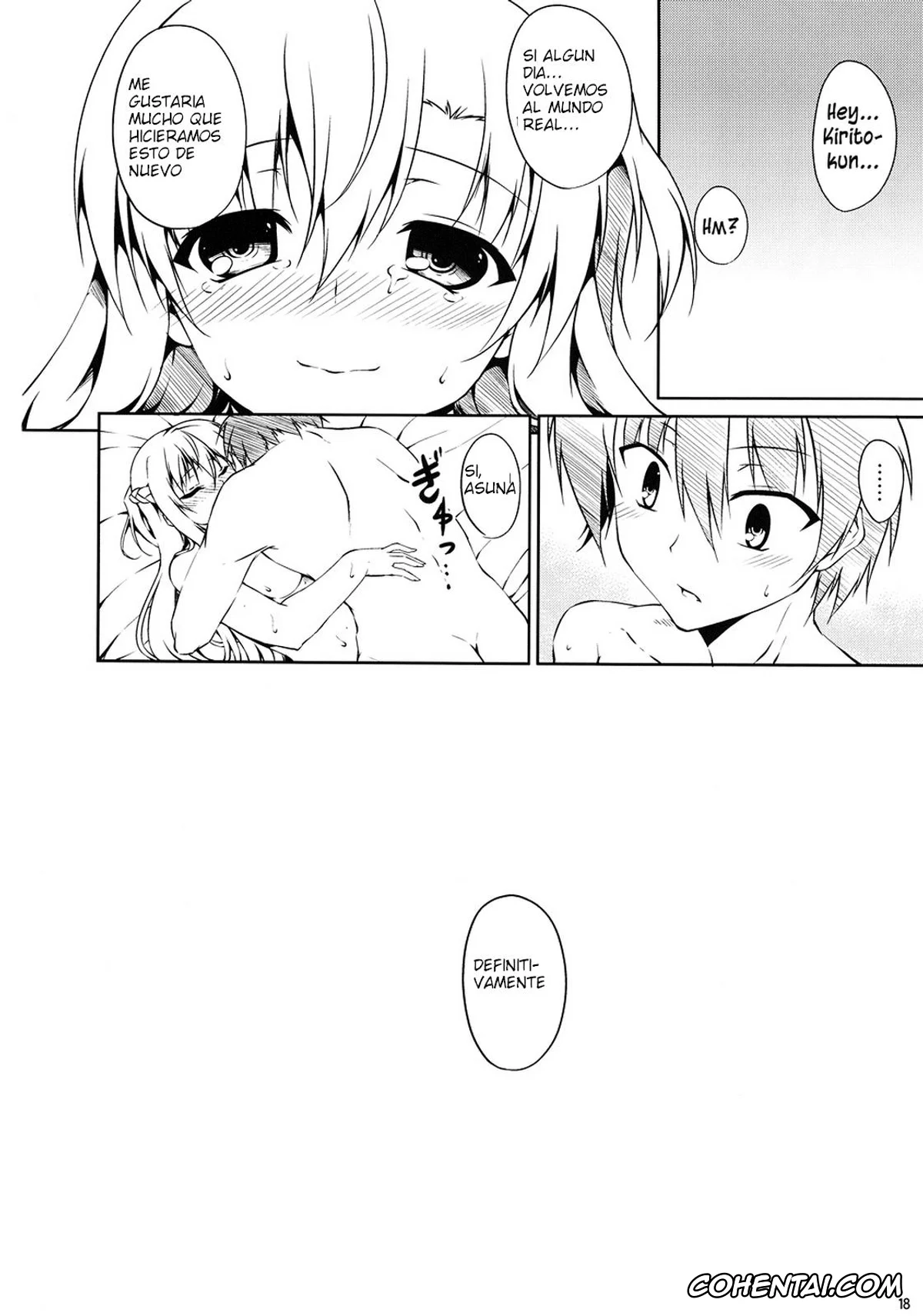 Sword Art Online porno, Asuna Yuuki porno, Kazuto Kirigaya | Kirito porno, Souda Asuna wa Ore no XX (Sword Art Online), pagina 17
