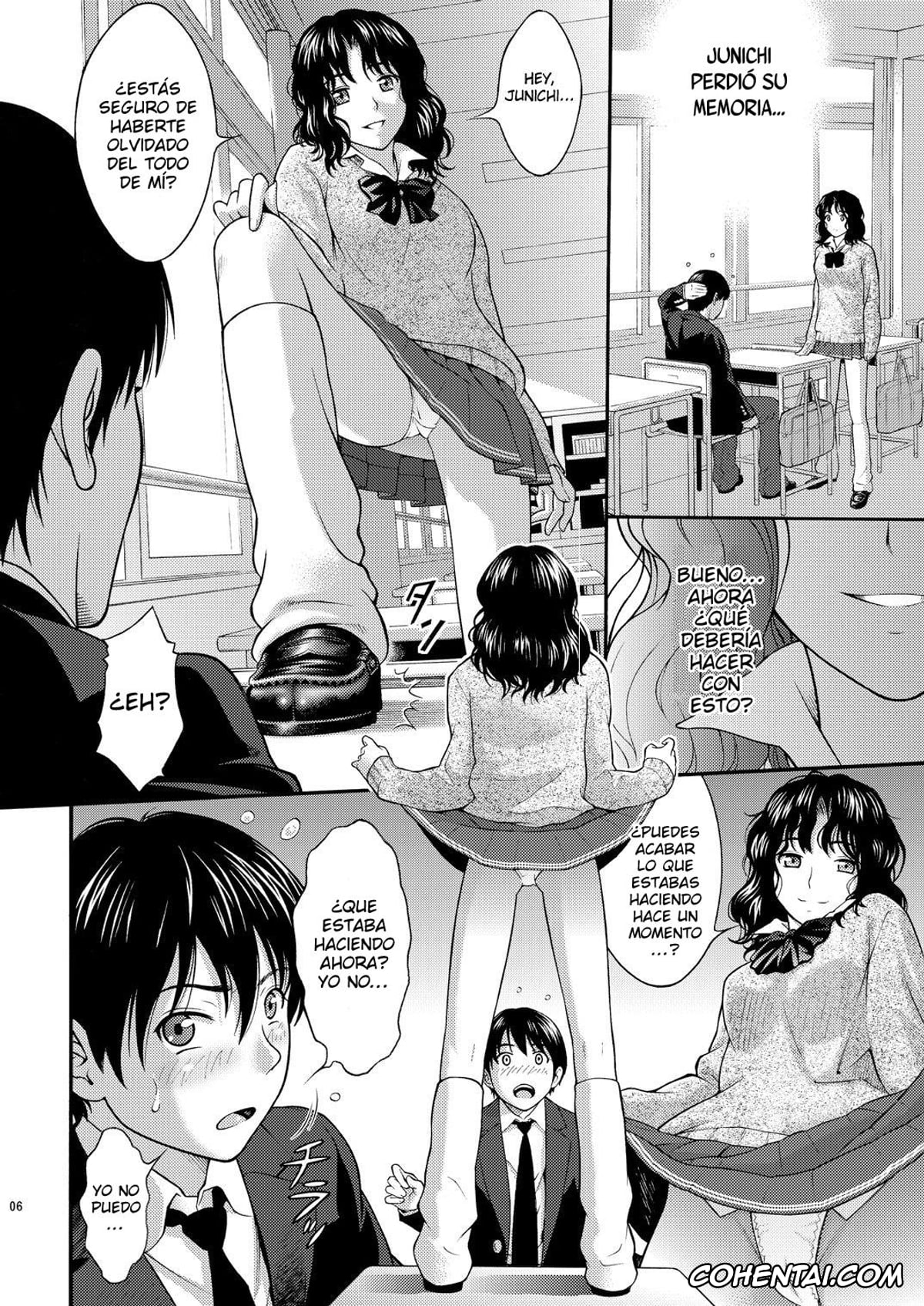 Amagami porno, Junichi Tachibana porno, Kaoru Tanamachi porno, Tanamachi Pheromone (Amagami), pagina 5