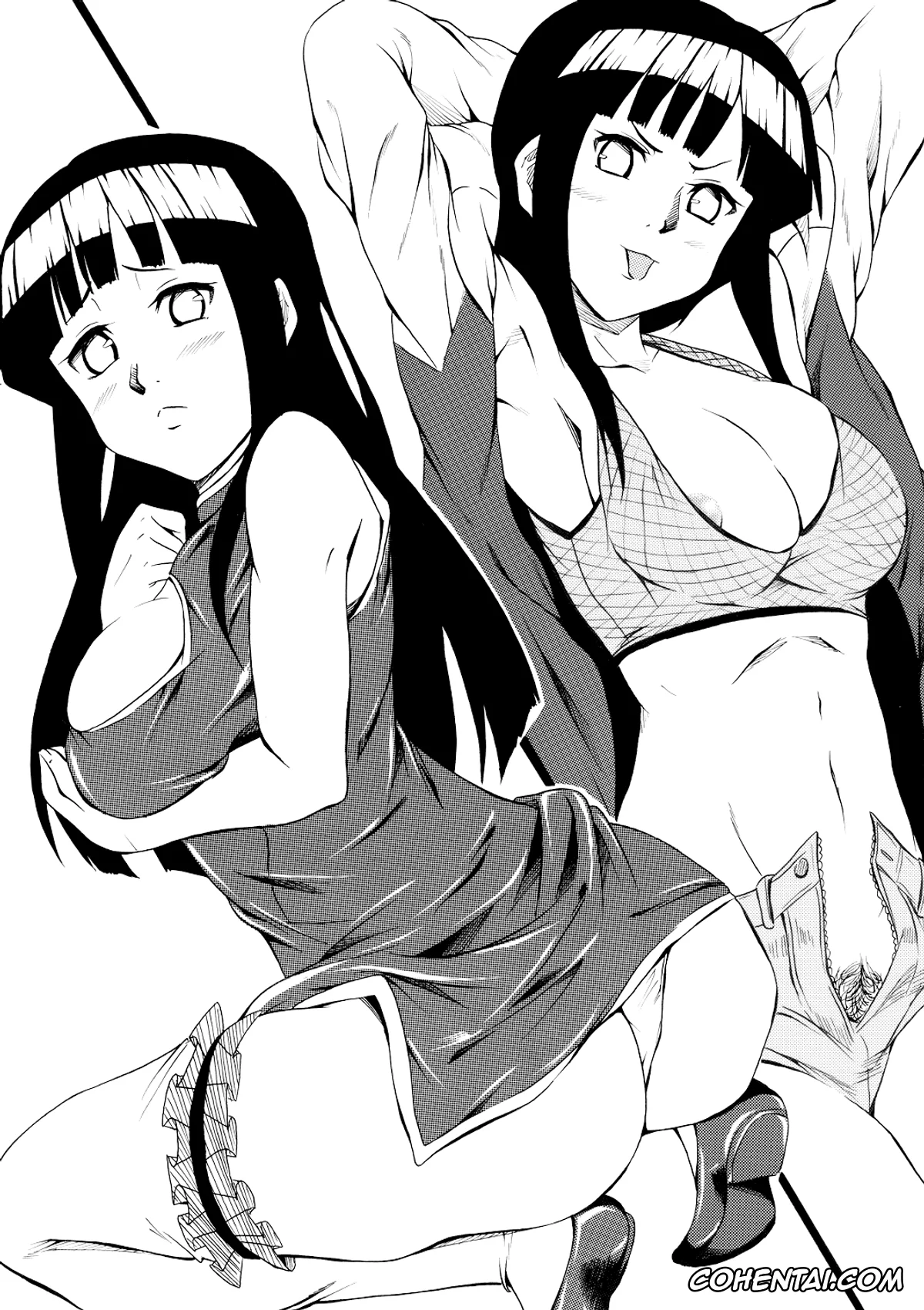 NARUTO xxx, Hinata Hyuga xxx, Hina Bitch (Naruto), pagina 1