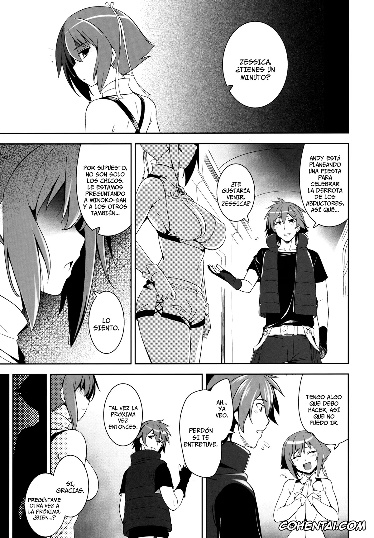 Aquarion Evol xxx, Amata Sora xxx, Mikono Suzushiro xxx, Mix xxx, Zessica Wong xxx, Combine Dependence (Aquarion Evol), pagina 13