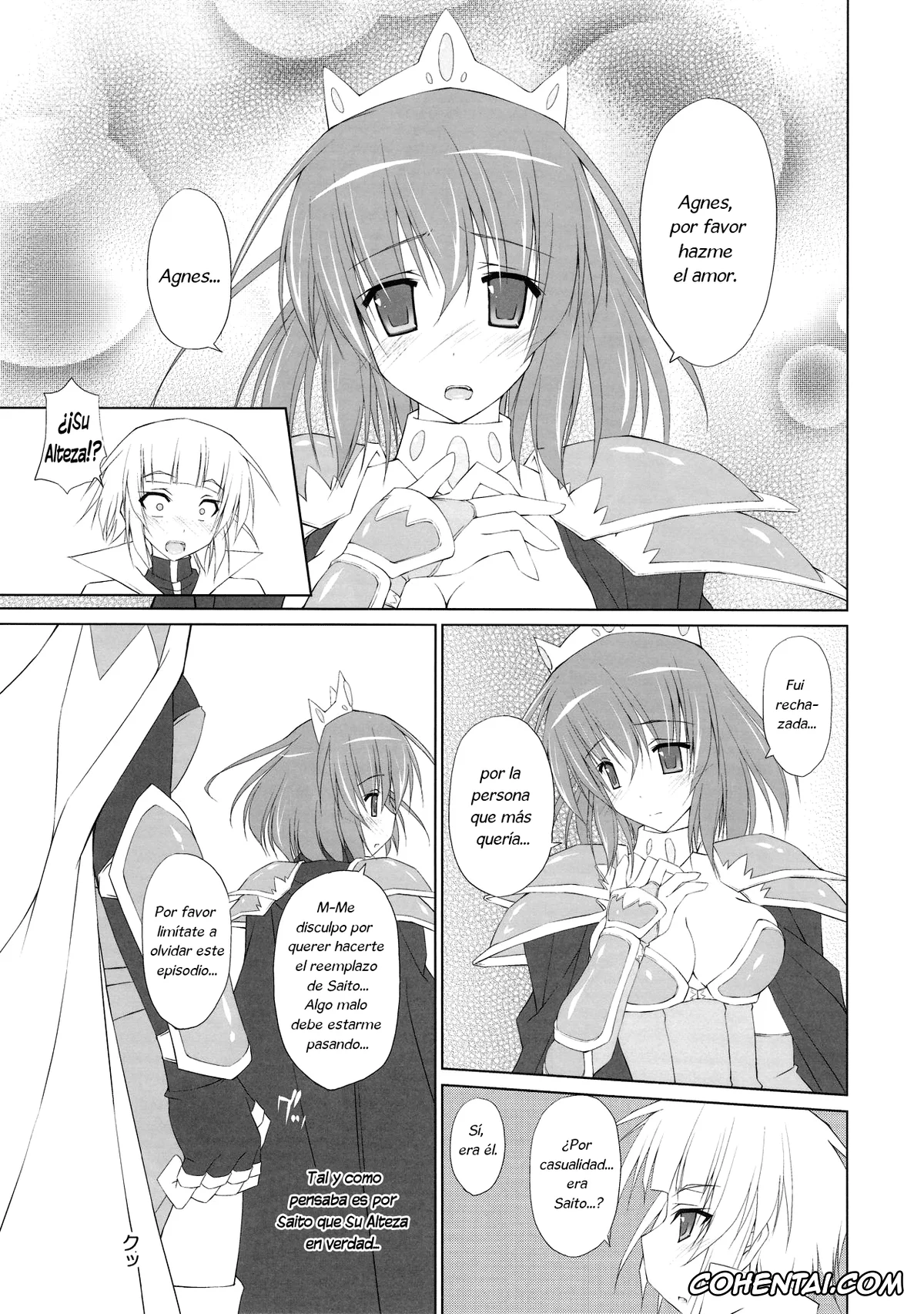 Zero No Tsukaima | The Familiar Of Zero xxx, Agnes Chevalier De Milan xxx, Henrietta de Tristain xxx, DOLCE CASTEL (Zero no Tsukaima), pagina 7