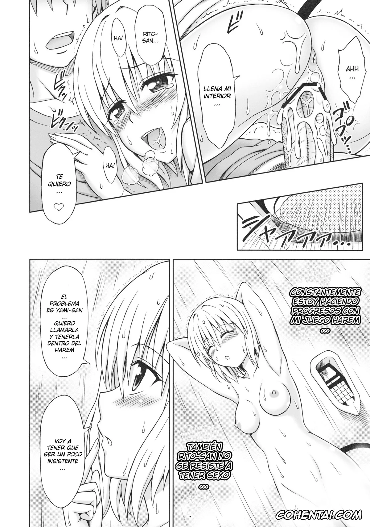To Love-Ru porno, Golden Darkness porno, Momo Velia Deviluke porno, Rito Yuuki porno, ToLOVEru TRIP! (To Love-Ru Darkness), pagina 14