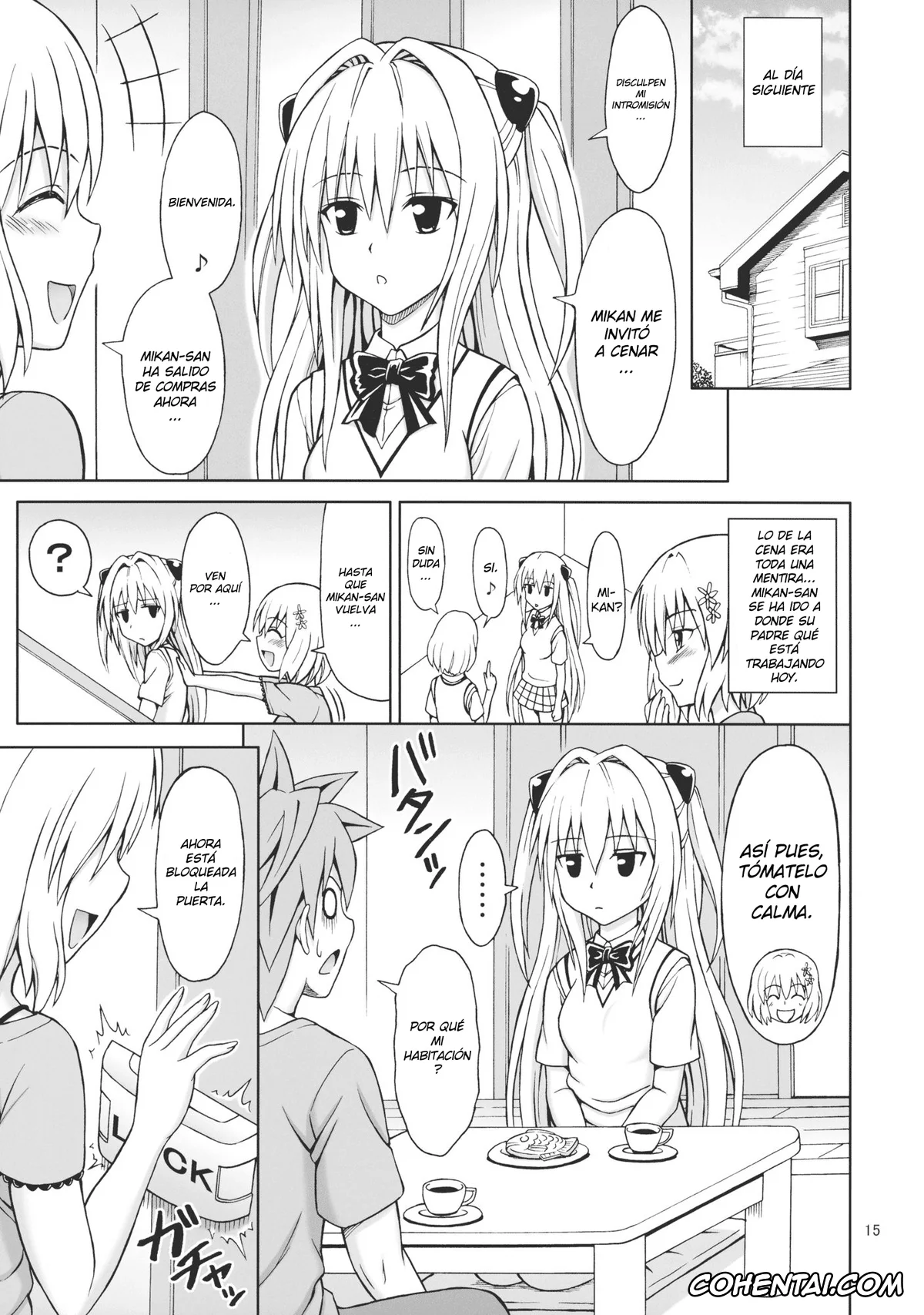 To Love-Ru hentai, Golden Darkness hentai, Momo Velia Deviluke hentai, Rito Yuuki hentai, ToLOVEru TRIP! (To Love-Ru Darkness), pagina 15
