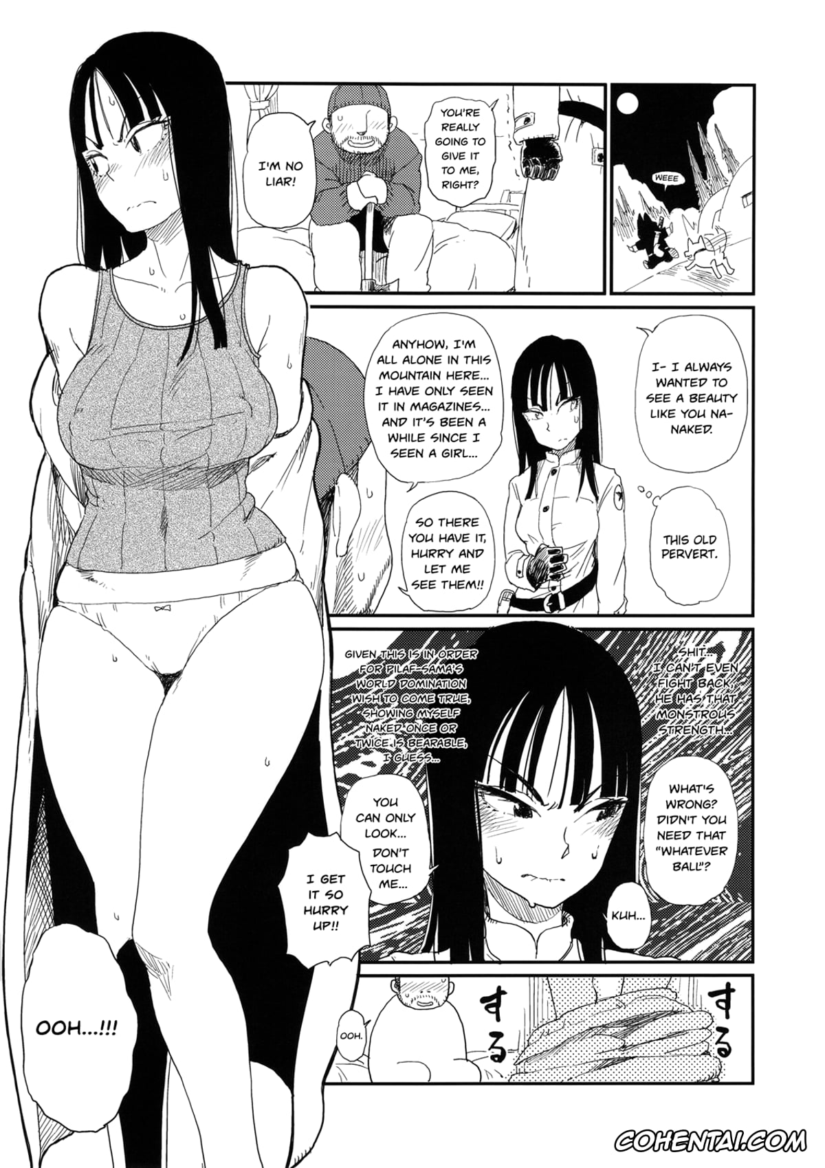 Dragon Ball xxx, Mai xxx, BETWEEN THE LINES 2 (Dragon Ball), pagina 7