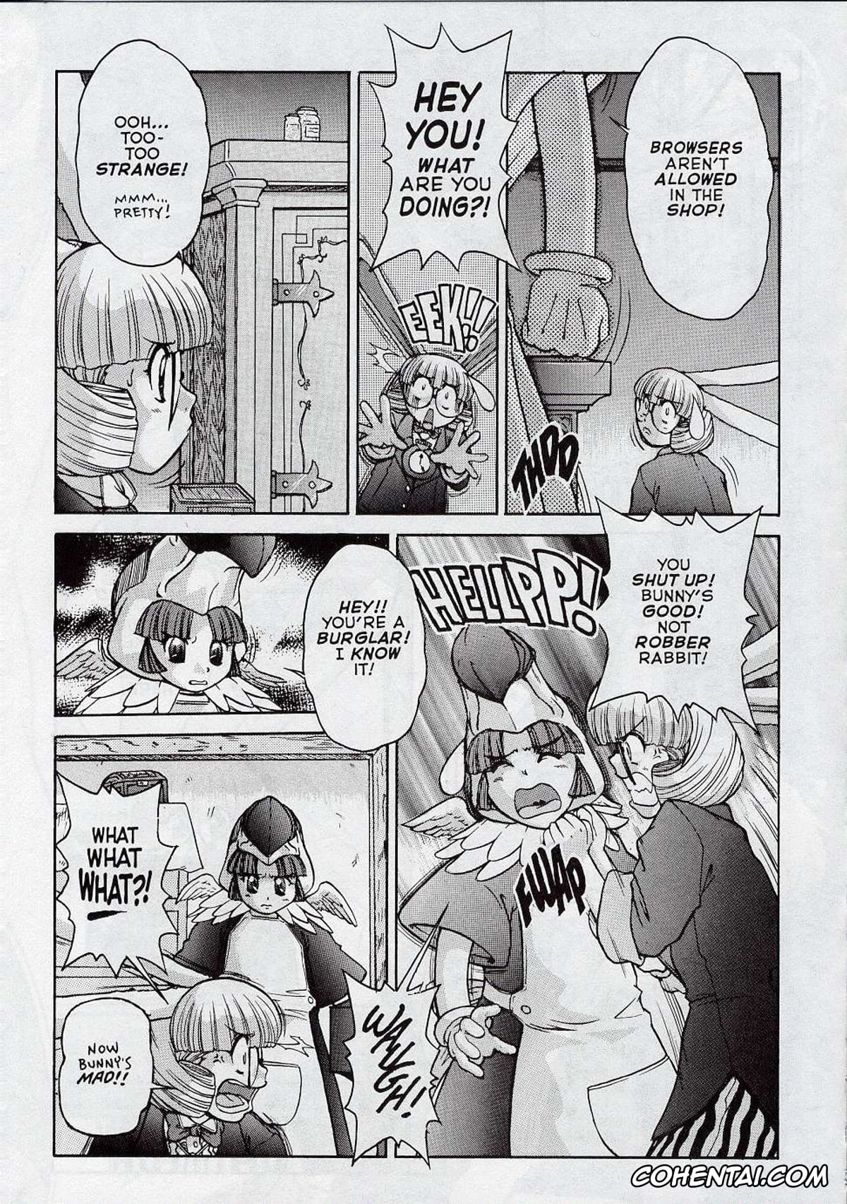 Alice In Wonderland porno, Alice Liddell porno, Cheshire Cat porno, White Rabbit porno, ALICE FIRST Ch. 5 (Alice in Sexland 5), pagina 5
