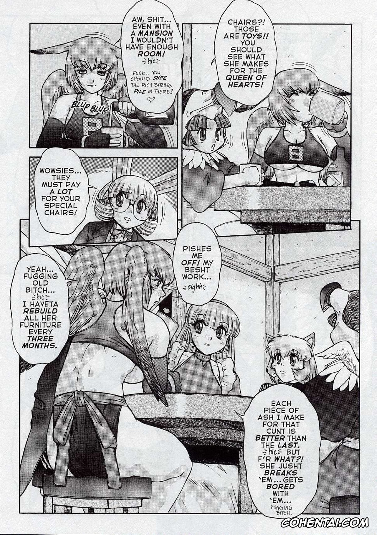 Alice In Wonderland xxx, Alice Liddell xxx, Cheshire Cat xxx, White Rabbit xxx, ALICE FIRST Ch. 5 (Alice in Sexland 5), pagina 10