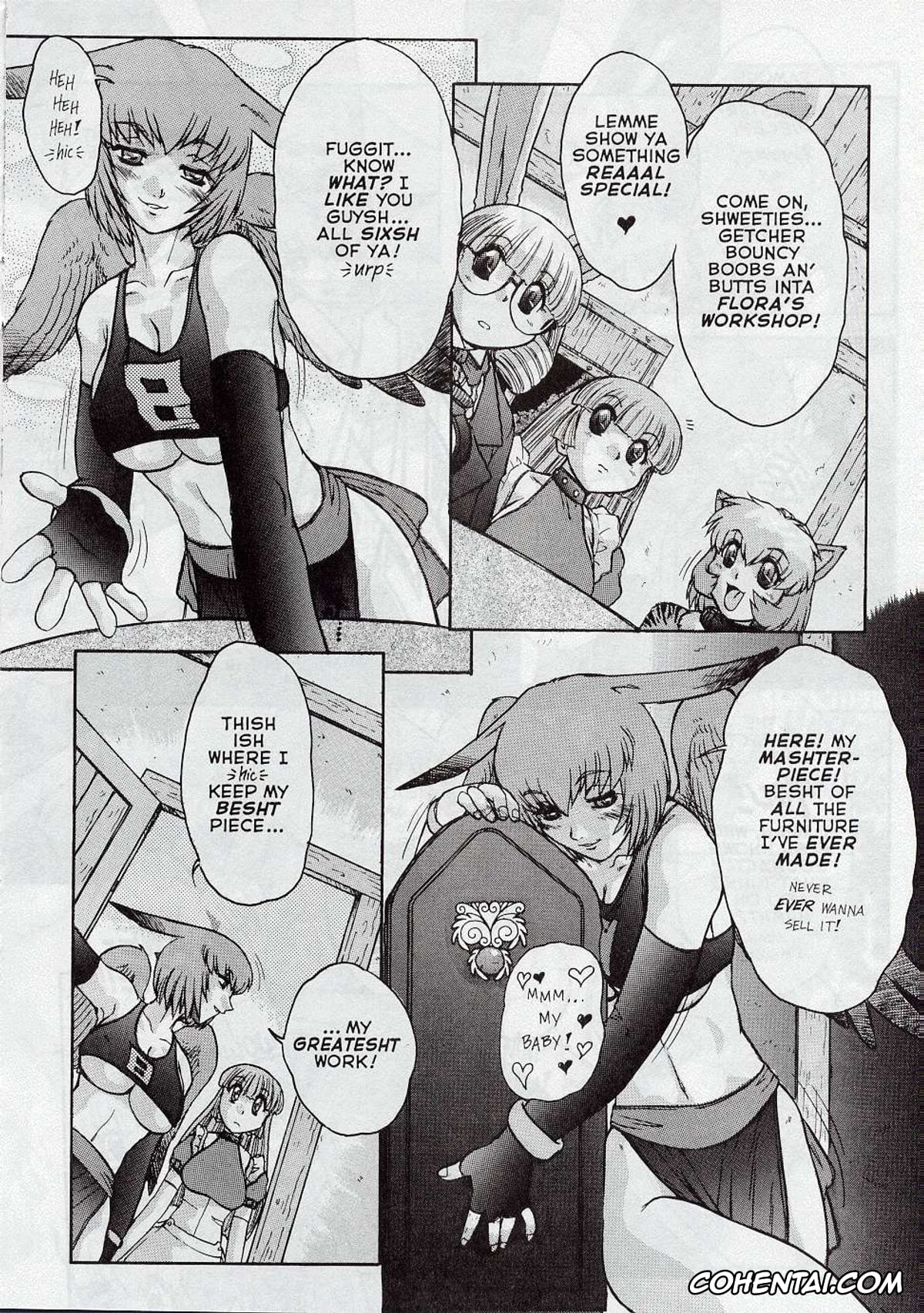Alice In Wonderland hentai, Alice Liddell hentai, Cheshire Cat hentai, White Rabbit hentai, ALICE FIRST Ch. 5 (Alice in Sexland 5), pagina 12