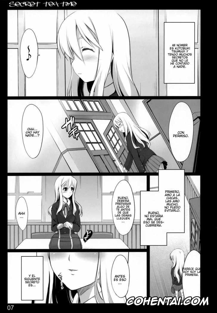 K-ON! hentai, Mio Akiyama hentai, Tsumugi Kotobuki hentai, secret tea time (K-ON!), pagina 6