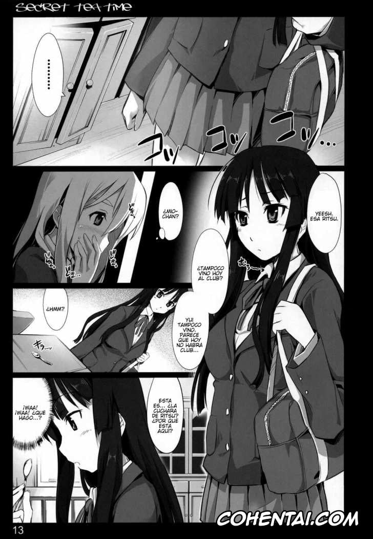 K-ON! hentai, Mio Akiyama hentai, Tsumugi Kotobuki hentai, secret tea time (K-ON!), pagina 12