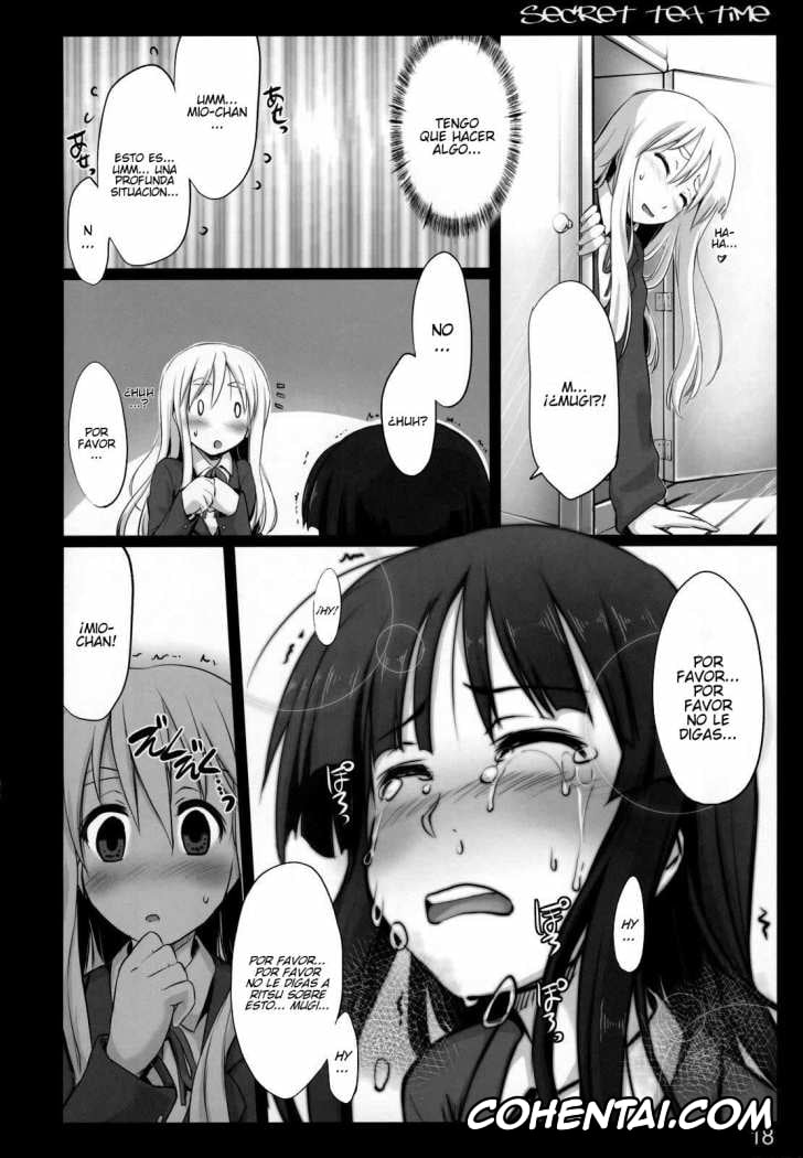 K-ON! porno, Mio Akiyama porno, Tsumugi Kotobuki porno, secret tea time (K-ON!), pagina 17