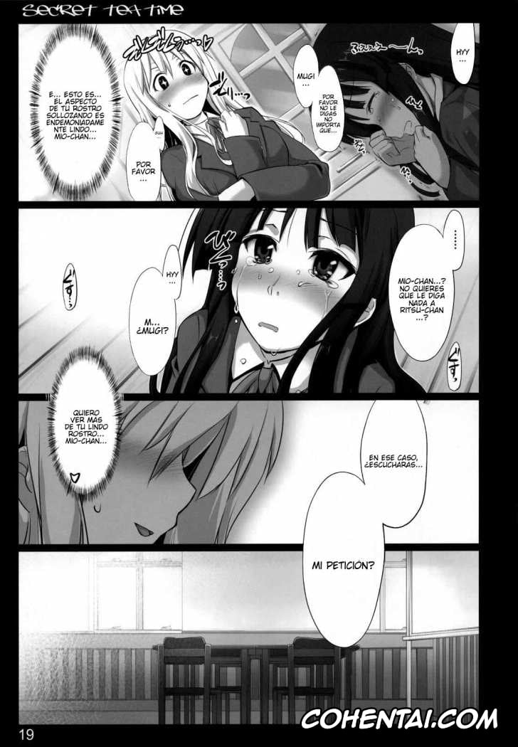 K-ON! hentai, Mio Akiyama hentai, Tsumugi Kotobuki hentai, secret tea time (K-ON!), pagina 18