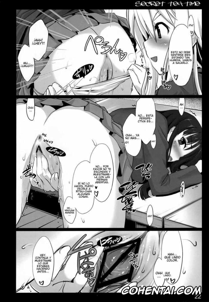 K-ON! hentai, Mio Akiyama hentai, Tsumugi Kotobuki hentai, secret tea time (K-ON!), pagina 21