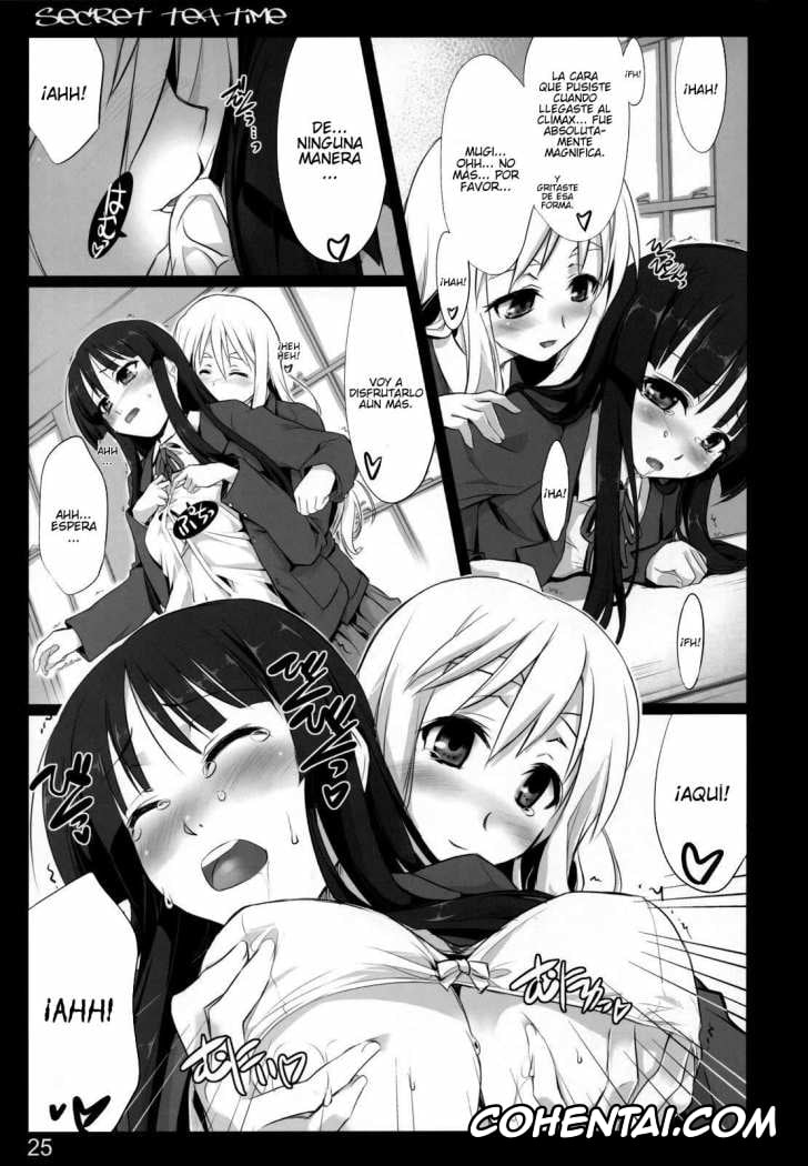 K-ON! hentai, Mio Akiyama hentai, Tsumugi Kotobuki hentai, secret tea time (K-ON!), pagina 24