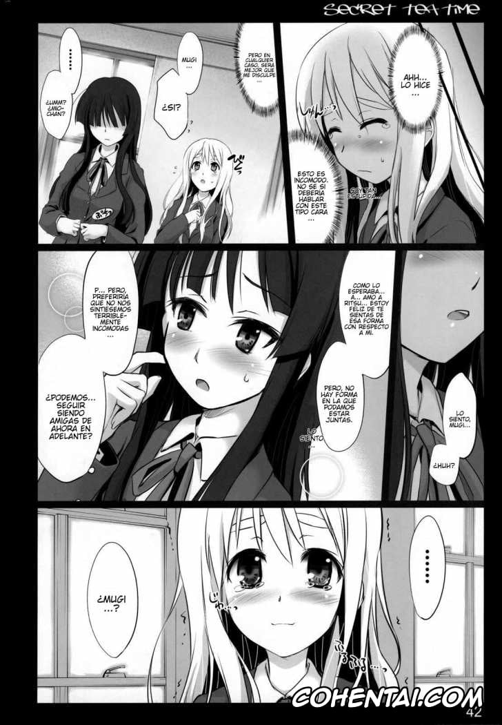 K-ON! xxx, Mio Akiyama xxx, Tsumugi Kotobuki xxx, secret tea time (K-ON!), pagina 40