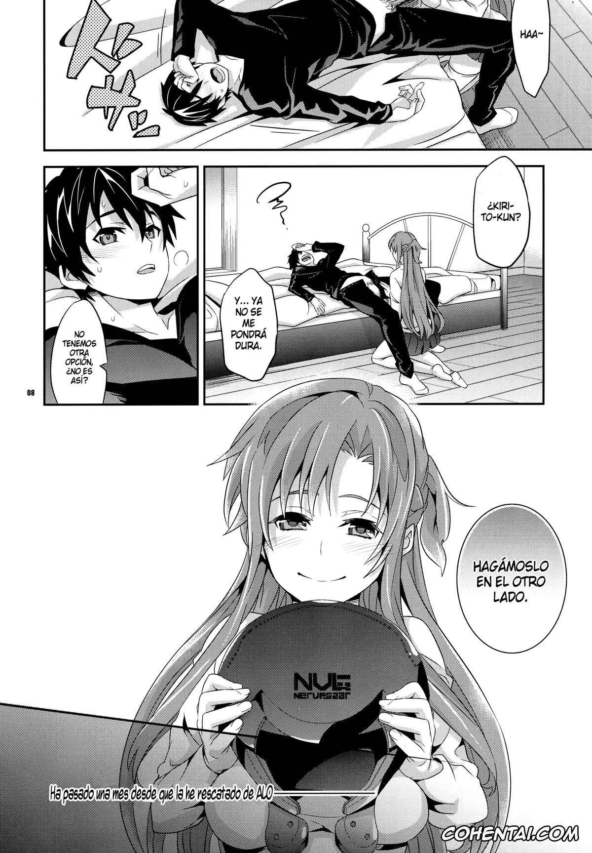 Sword Art Online xxx, Asuna Yuuki xxx, Kazuto Kirigaya | Kirito xxx, C9-04 Nete mo Samete mo (Sword Art Online), pagina 7