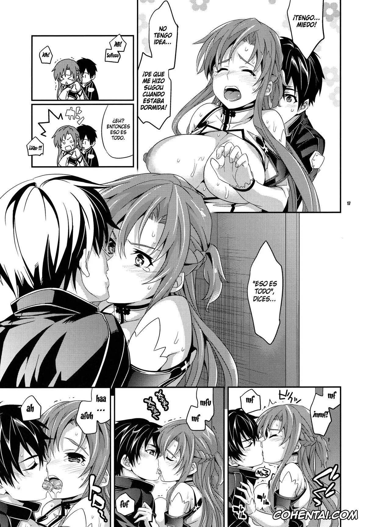 Sword Art Online xxx, Asuna Yuuki xxx, Kazuto Kirigaya | Kirito xxx, C9-04 Nete mo Samete mo (Sword Art Online), pagina 16
