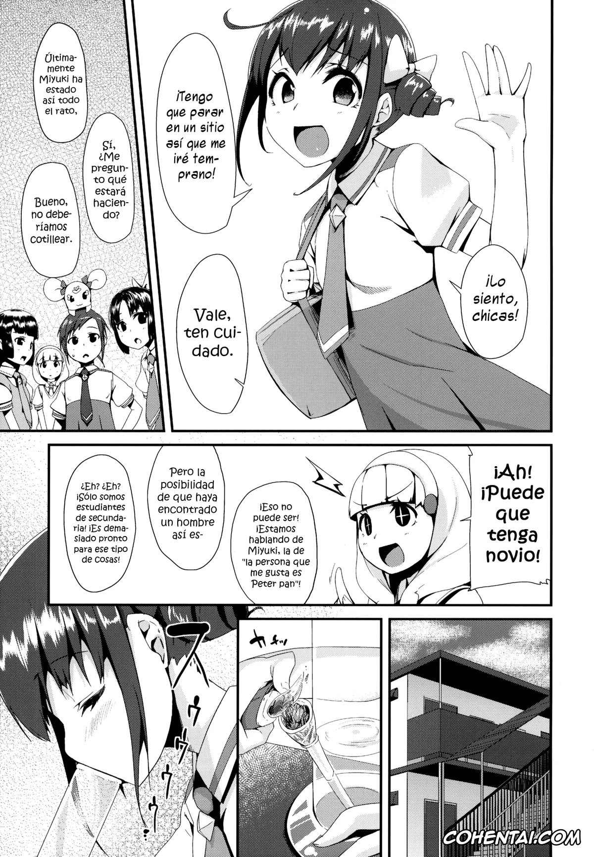 Smile Precure xxx, Cure Happy | Miyuki Hoshizora xxx, CHEMICAL HAPPY!! (Smile Precure!), pagina 4
