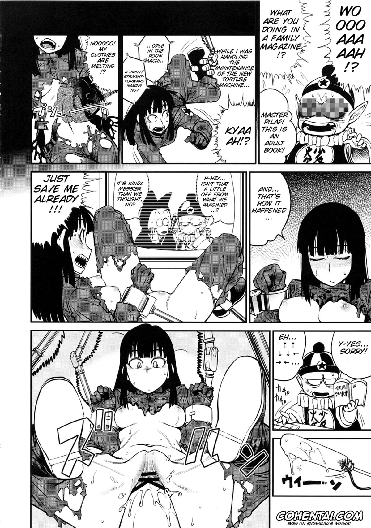 Dragon Ball porno, Bulma Briefs porno, Chi Chi porno, Mai porno, Yamcha porno, BETWEEN THE LINES (Dragon Ball), pagina 26
