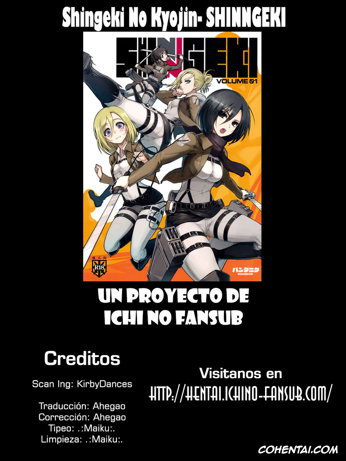 Shingeki No Kyojin | Attack On Titan porno, Annie Leonhart porno, Krista Lenz porno, Mikasa Ackerman porno, SHINNGEKI vol. 1 (Shingeki no Kyojin), pagina 20