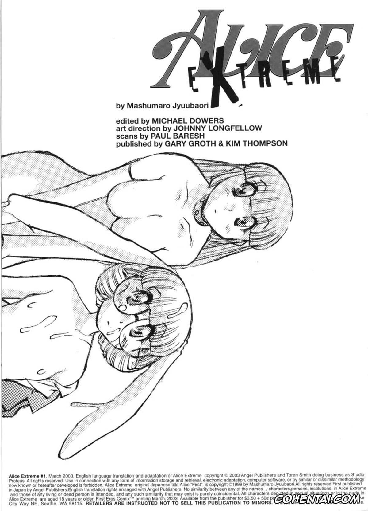 Alice In Wonderland porno, Alice Liddell porno, Cheshire Cat porno, The Caterpillar porno, White Rabbit porno, ALICE SECOND Ch. 1 (Alice Extreme 1), pagina 2