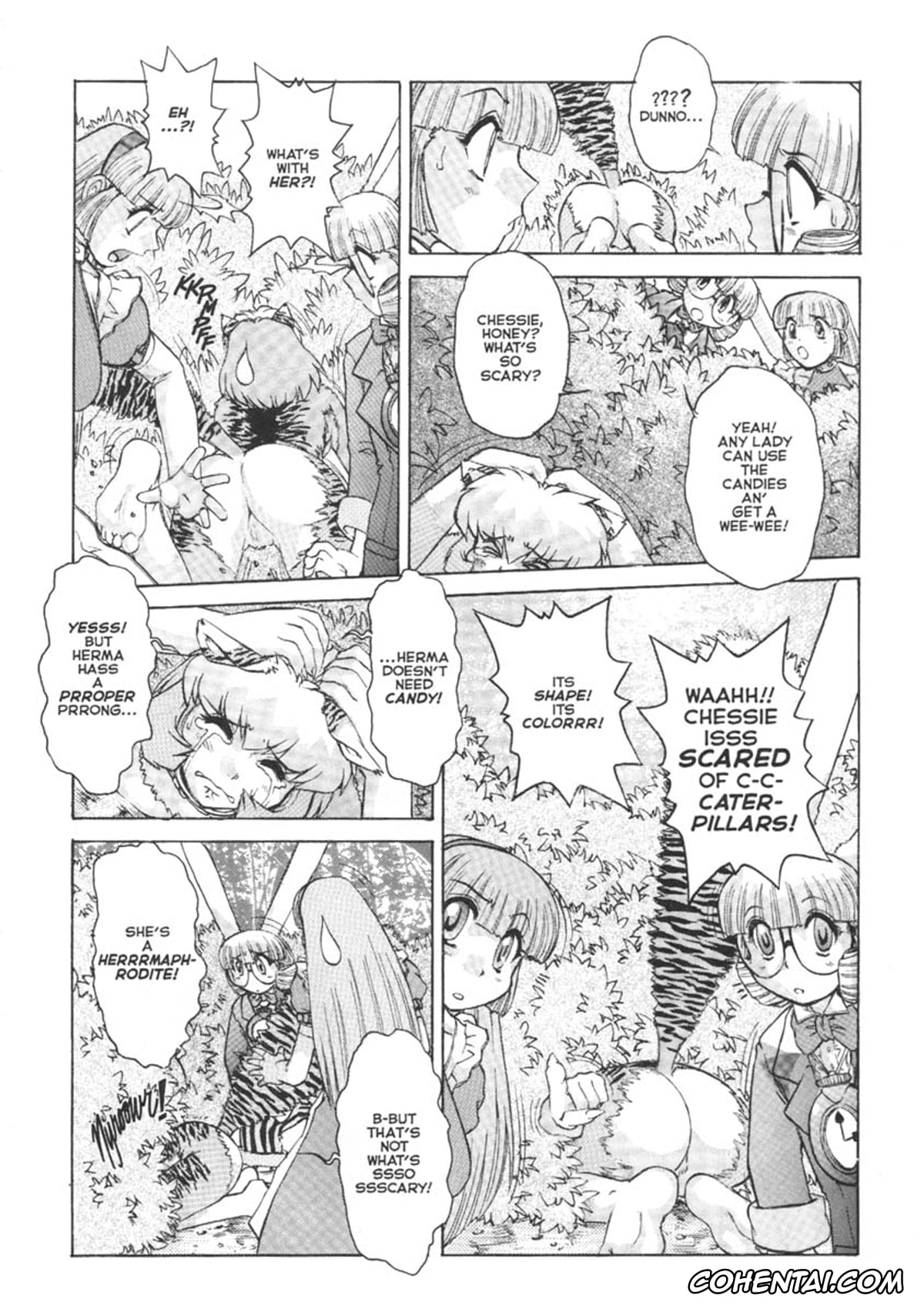 Alice In Wonderland hentai, Alice Liddell hentai, Cheshire Cat hentai, The Caterpillar hentai, White Rabbit hentai, ALICE SECOND Ch. 1 (Alice Extreme 1), pagina 9