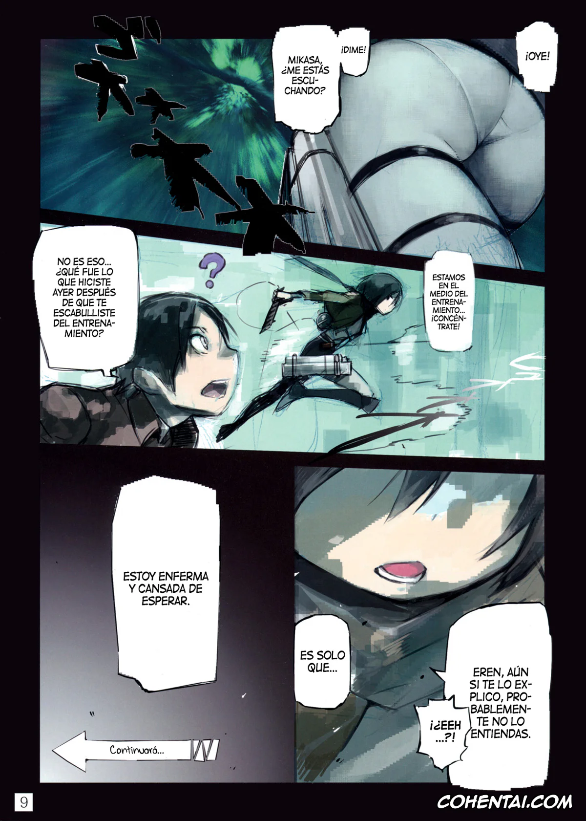 Shingeki No Kyojin | Attack On Titan porno, Annie Leonhart porno, Krista Lenz porno, Mikasa Ackerman porno, Sasha Blouse porno, SHINNGEKI vol. 2 (Shingeki no Kyojin), pagina 8