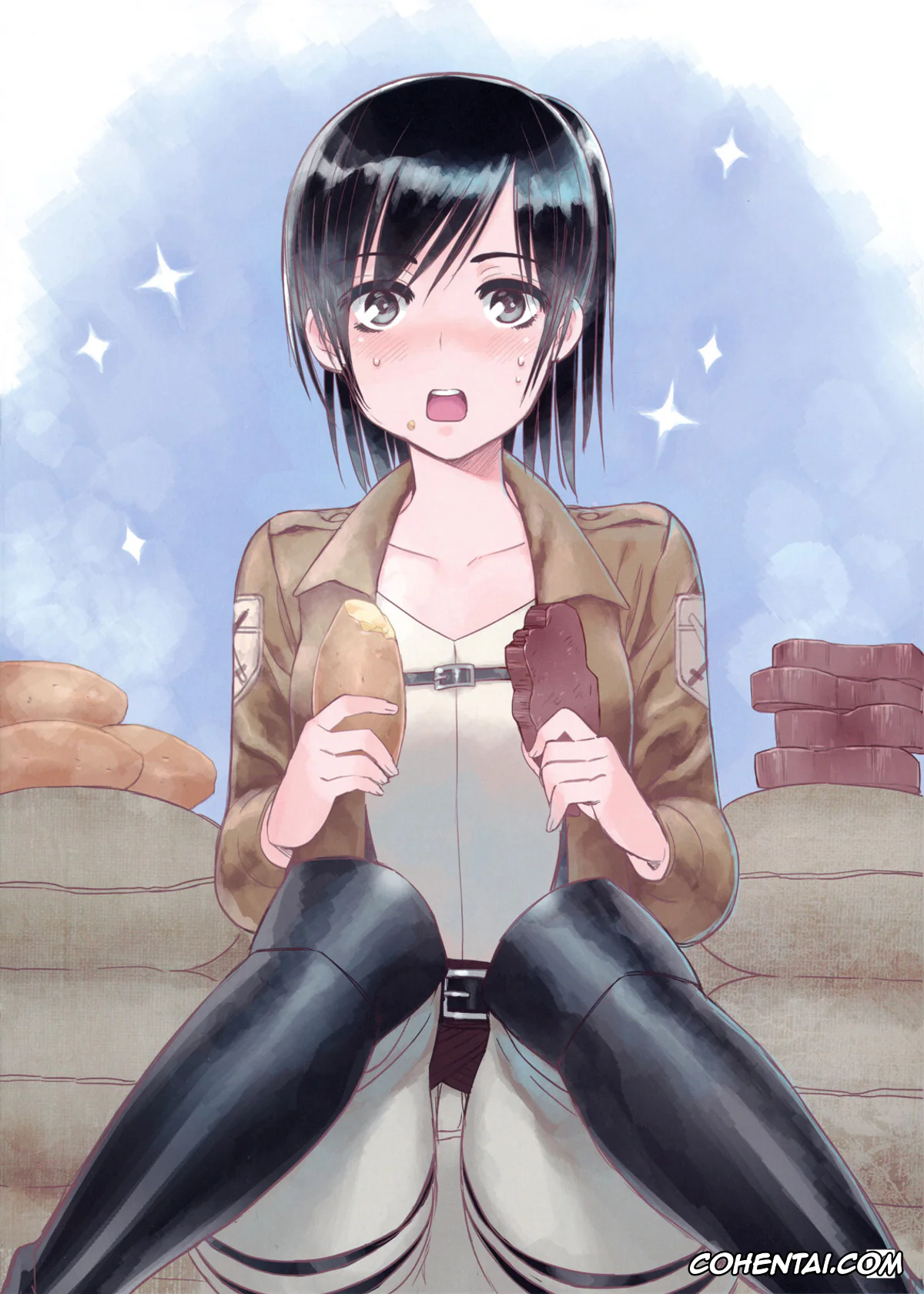 Shingeki No Kyojin | Attack On Titan porno, Annie Leonhart porno, Krista Lenz porno, Mikasa Ackerman porno, Sasha Blouse porno, SHINNGEKI vol. 2 (Shingeki no Kyojin), pagina 11