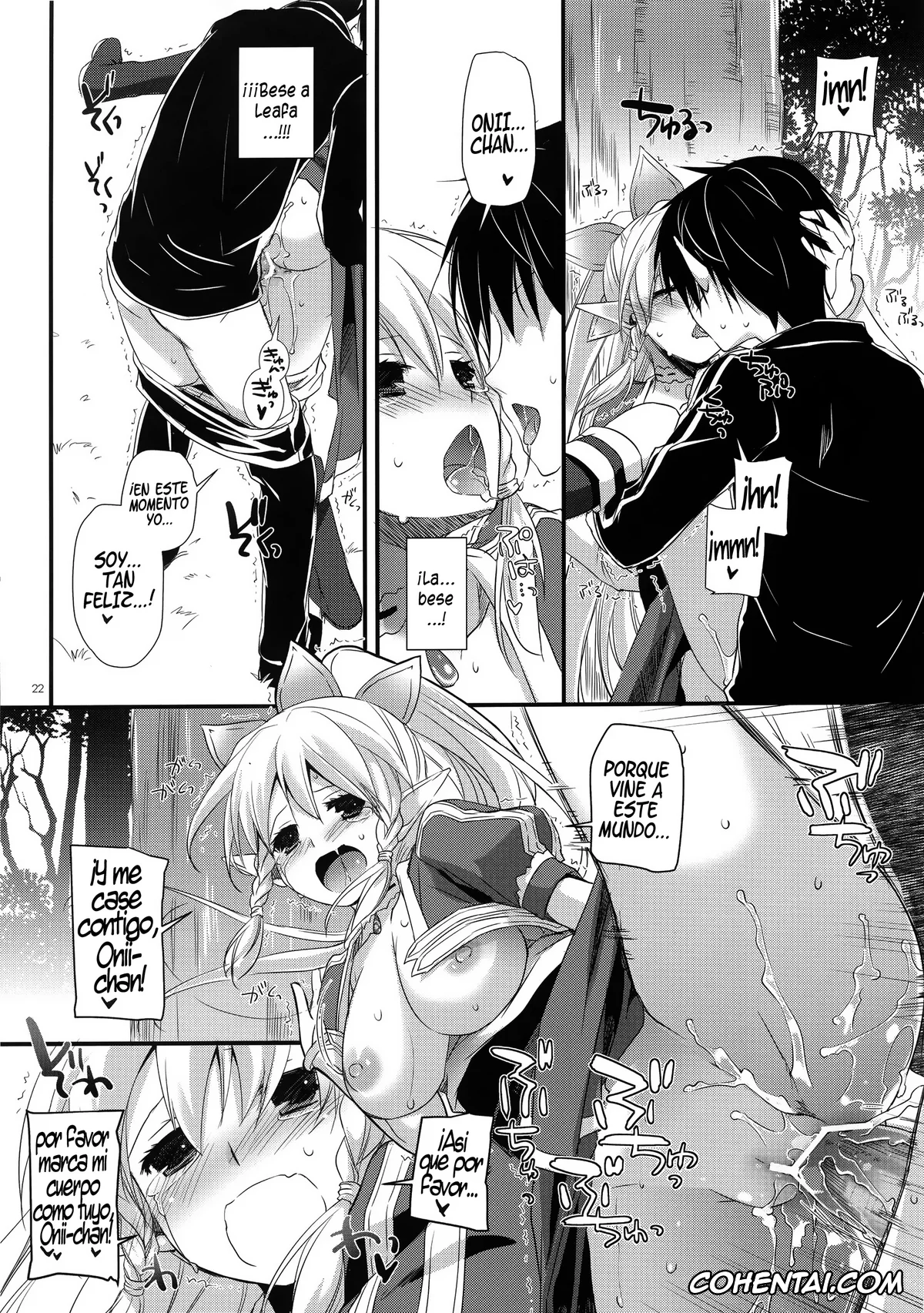 Sword Art Online hentai, Asuna Yuuki hentai, Kazuto Kirigaya | Kirito hentai, Keiko Ayano | Silica hentai, Lyfa | Leafa hentai, Rika Shinozaki | Lisbeth hentai, Shino Asada | Sinon hentai, Suguha Kirigaya hentai, D.L. action 72 (Sword Art Online), pagina 21