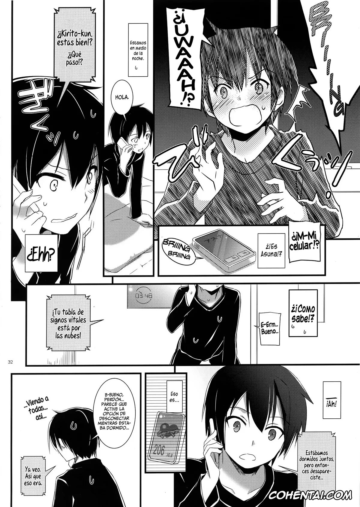 Sword Art Online xxx, Asuna Yuuki xxx, Kazuto Kirigaya | Kirito xxx, Keiko Ayano | Silica xxx, Lyfa | Leafa xxx, Rika Shinozaki | Lisbeth xxx, Shino Asada | Sinon xxx, Suguha Kirigaya xxx, D.L. action 72 (Sword Art Online), pagina 31