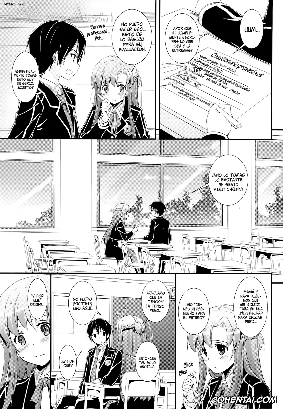 Sword Art Online porno, Asuna Yuuki porno, Kazuto Kirigaya | Kirito porno, D.L. action 74 (Sword Art Online), pagina 2