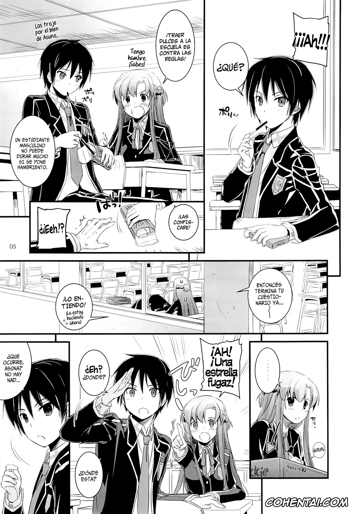 Sword Art Online xxx, Asuna Yuuki xxx, Kazuto Kirigaya | Kirito xxx, D.L. action 74 (Sword Art Online), pagina 4