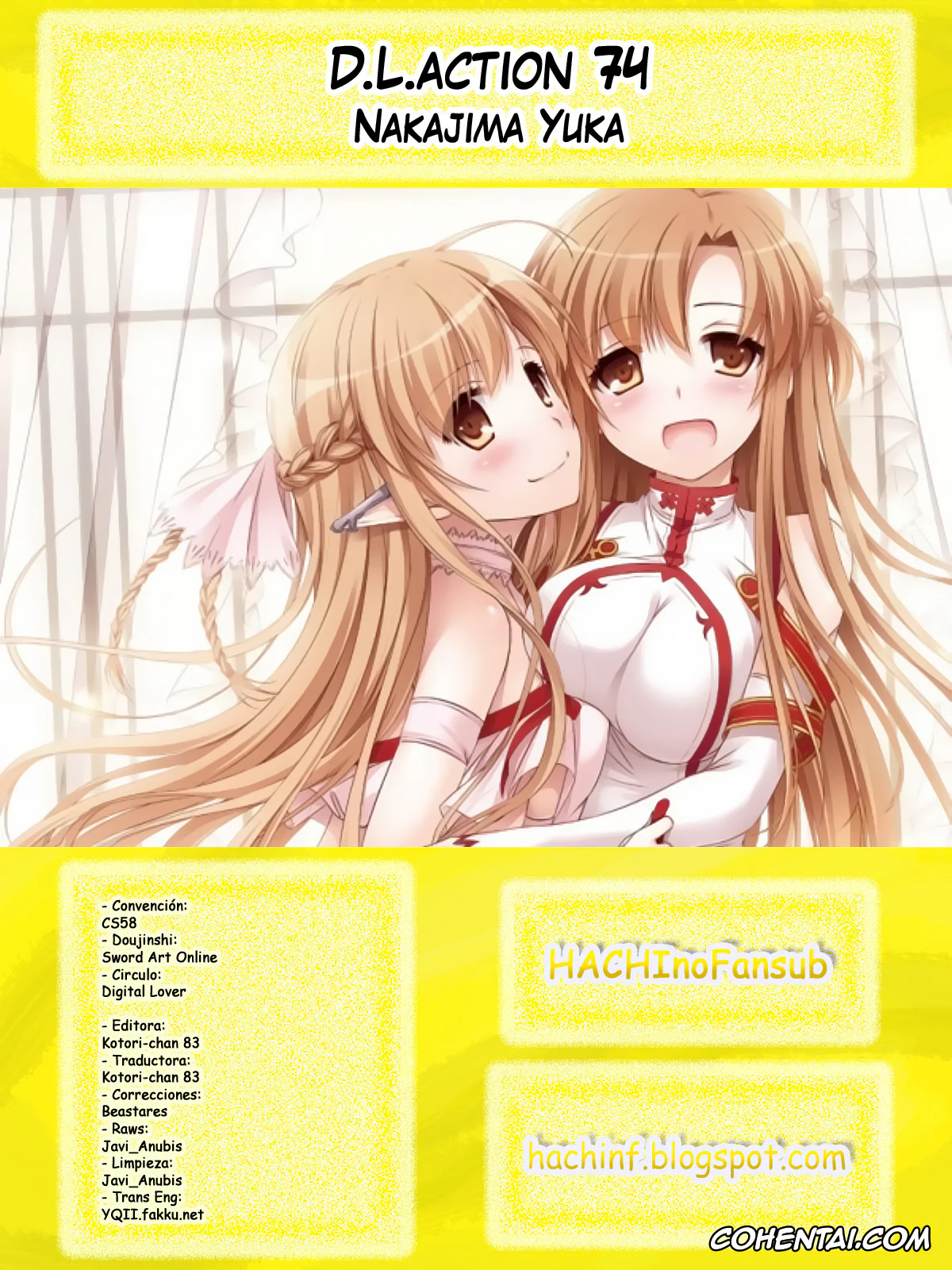 Sword Art Online xxx, Asuna Yuuki xxx, Kazuto Kirigaya | Kirito xxx, D.L. action 74 (Sword Art Online), pagina 19