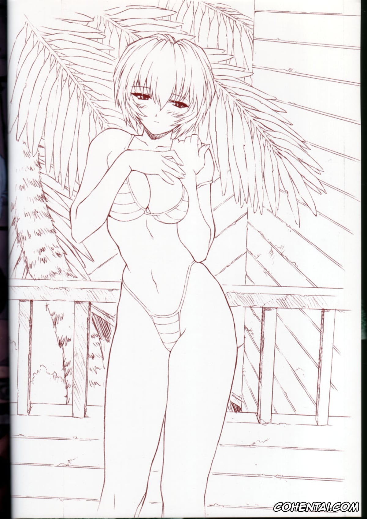 Neon Genesis Evangelion porno, Rei Ayanami porno, Ayanami 3 Sensei Hen (Neon Genesis Evangelion), pagina 2