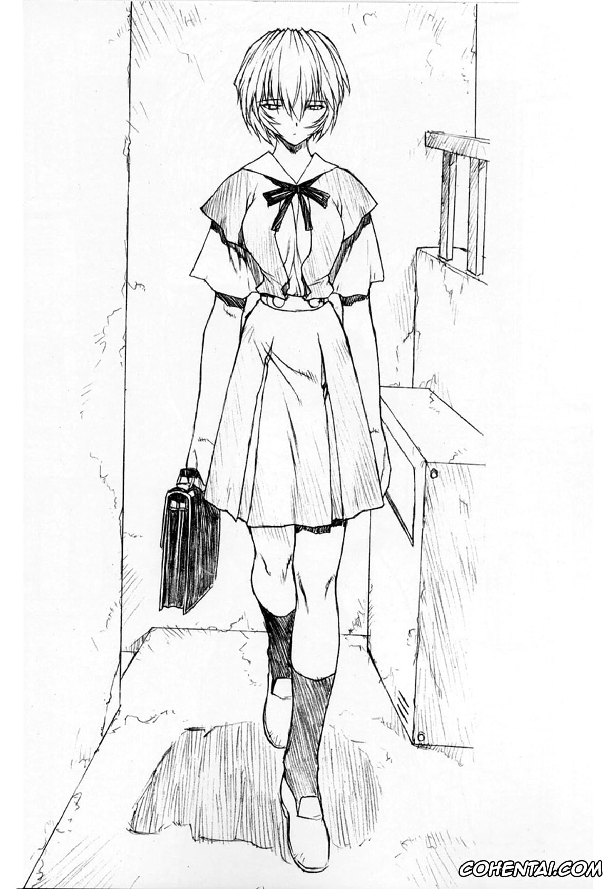 Neon Genesis Evangelion hentai, Rei Ayanami hentai, Rei Ayanami Rei (Neon Genesis Evangelion), pagina 6