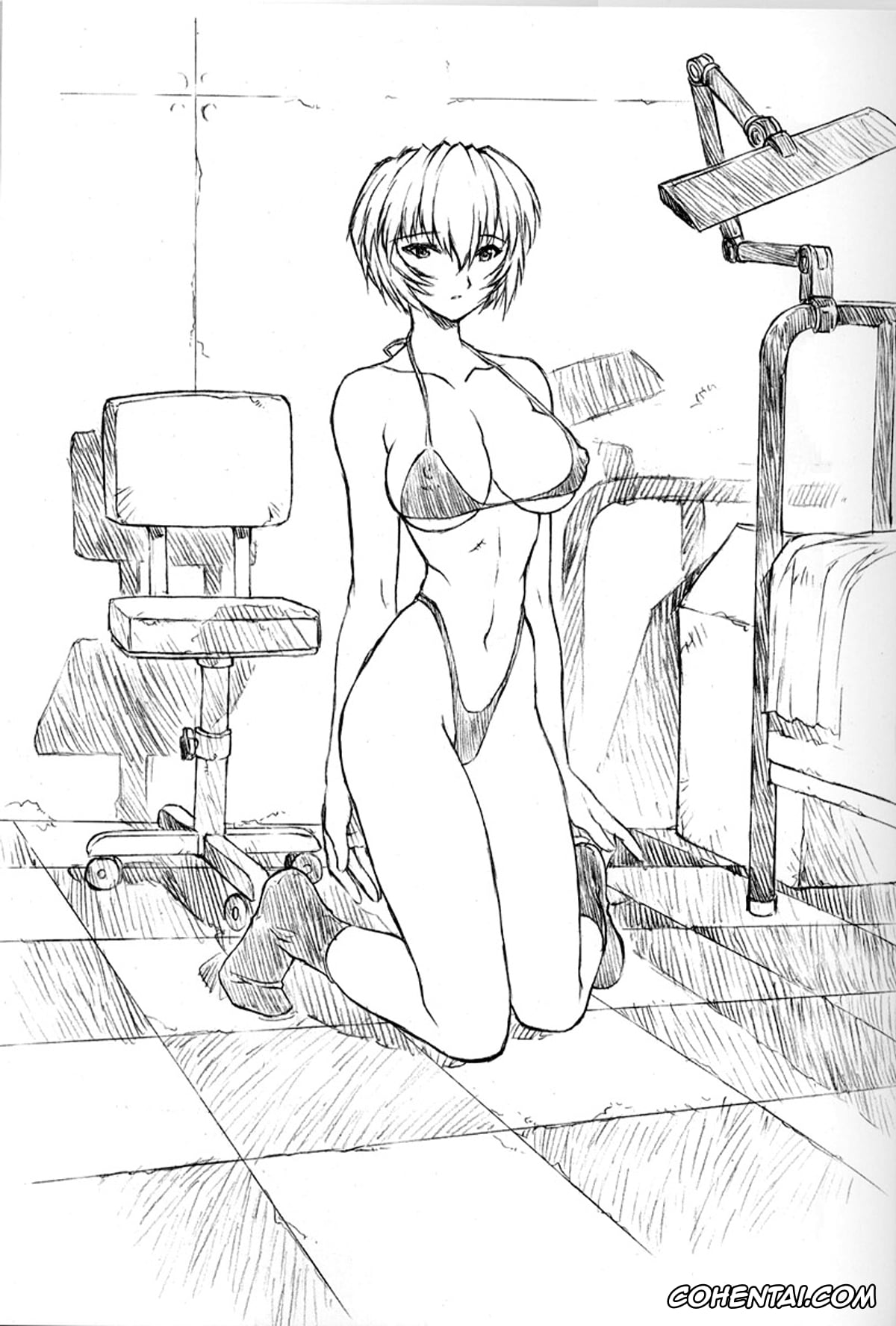 Neon Genesis Evangelion hentai, Rei Ayanami hentai, Rei Ayanami Rei (Neon Genesis Evangelion), pagina 21