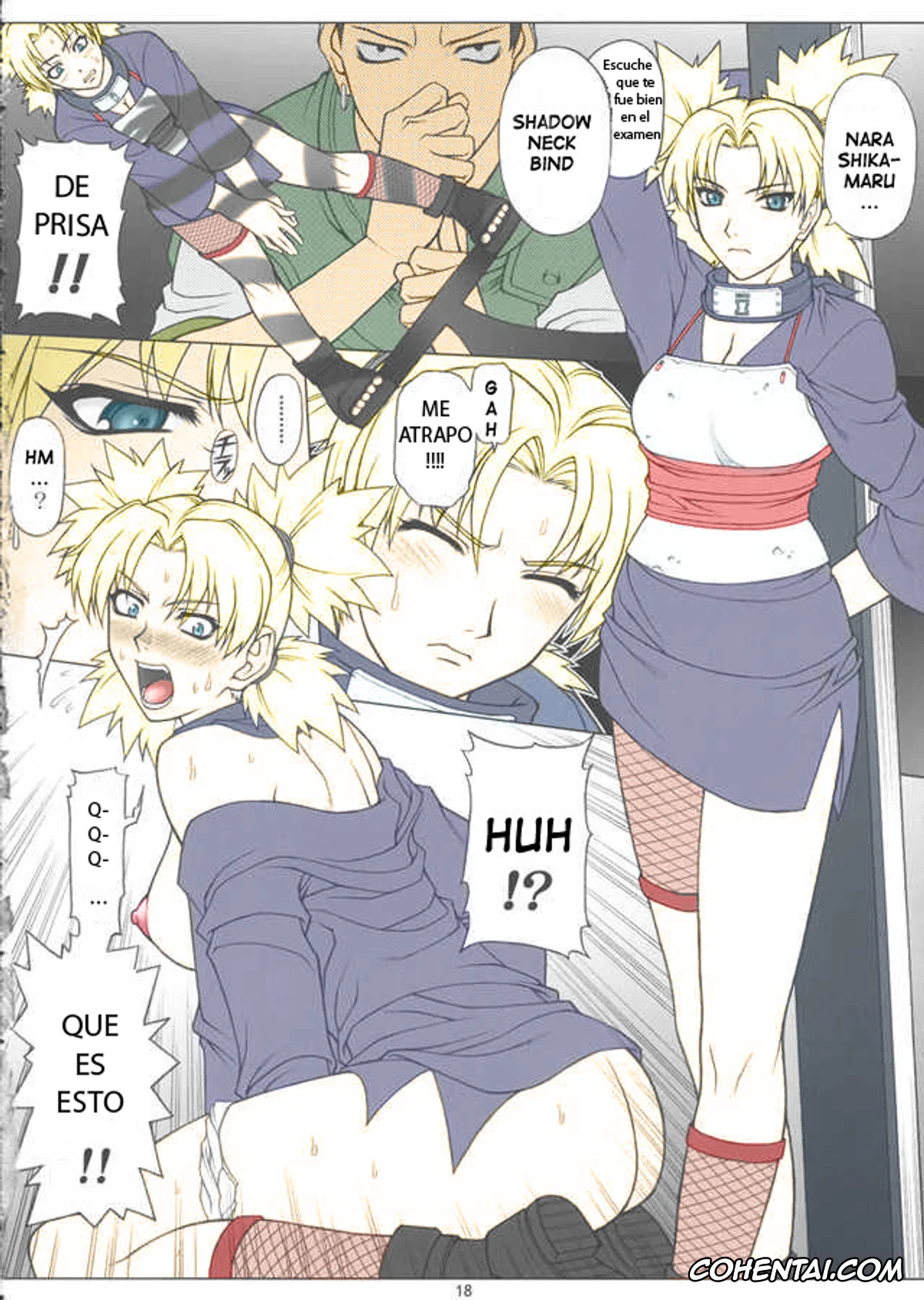 NARUTO porno, Anko Mitarashi porno, Kurenai Yuhi porno, Shikamaru Nara porno, Shizune porno, Temari porno, Tsunade porno, NARUPO LEAF5 + SAND1 (Naruto), pagina 17