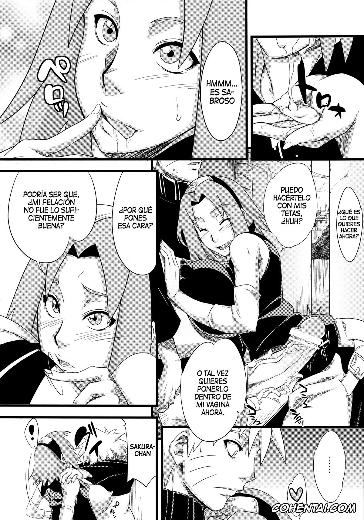 NARUTO hentai, Naruto Uzumaki hentai, Sakura Haruno hentai, Koi no Bakadikara (NARUTO), pagina 6