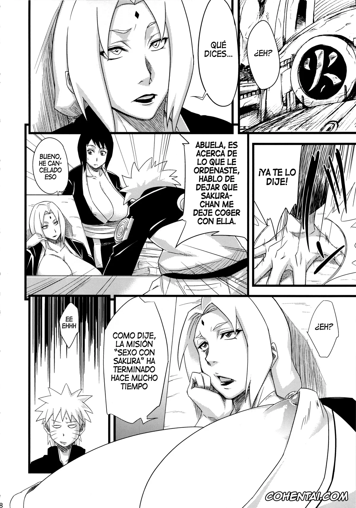 NARUTO porno, Naruto Uzumaki porno, Sakura Haruno porno, Koi no Bakadikara (NARUTO), pagina 8