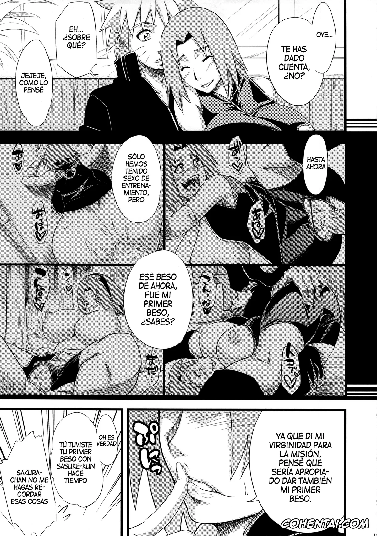 NARUTO hentai, Naruto Uzumaki hentai, Sakura Haruno hentai, Koi no Bakadikara (NARUTO), pagina 15
