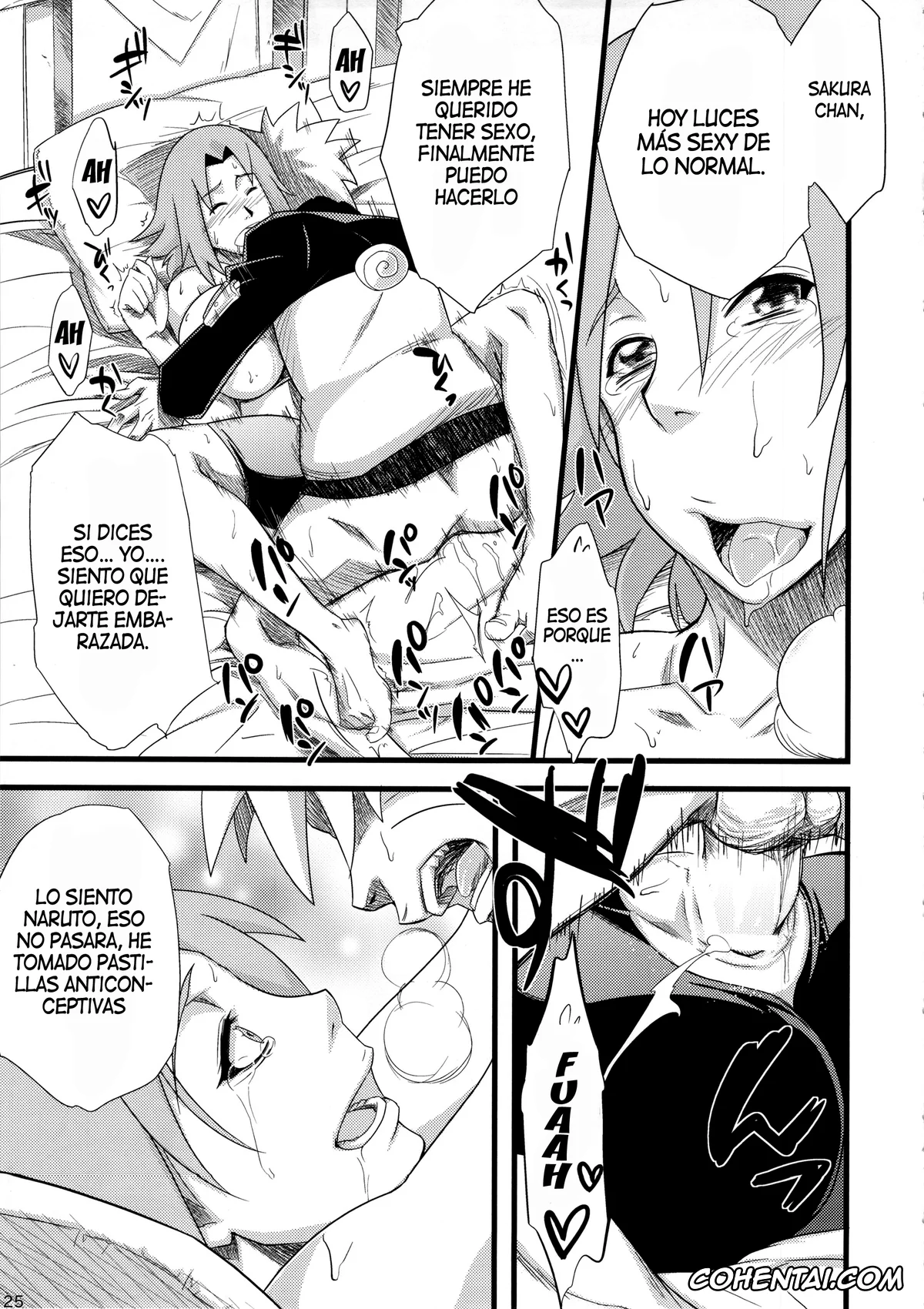 NARUTO xxx, Naruto Uzumaki xxx, Sakura Haruno xxx, Koi no Bakadikara (NARUTO), pagina 25
