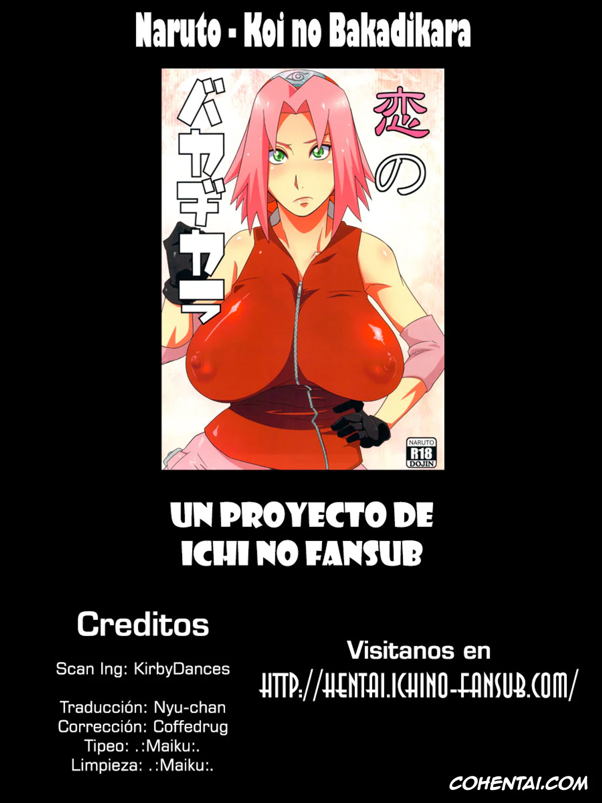 NARUTO porno, Naruto Uzumaki porno, Sakura Haruno porno, Koi no Bakadikara (NARUTO), pagina 38