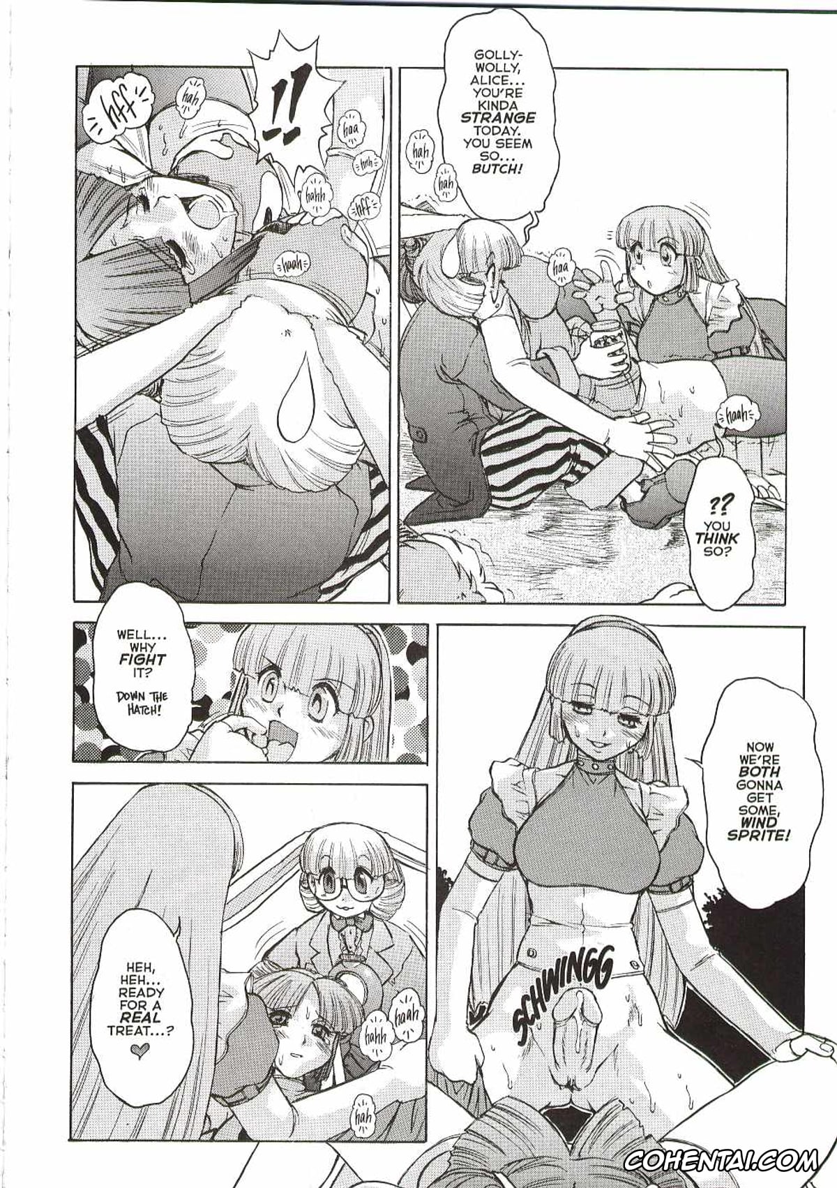 Alice In Wonderland porno, Alice Liddell porno, Cheshire Cat porno, Miria porno, White Rabbit porno, ALICE SECOND Ch. 3 (Alice Extreme 3), pagina 11