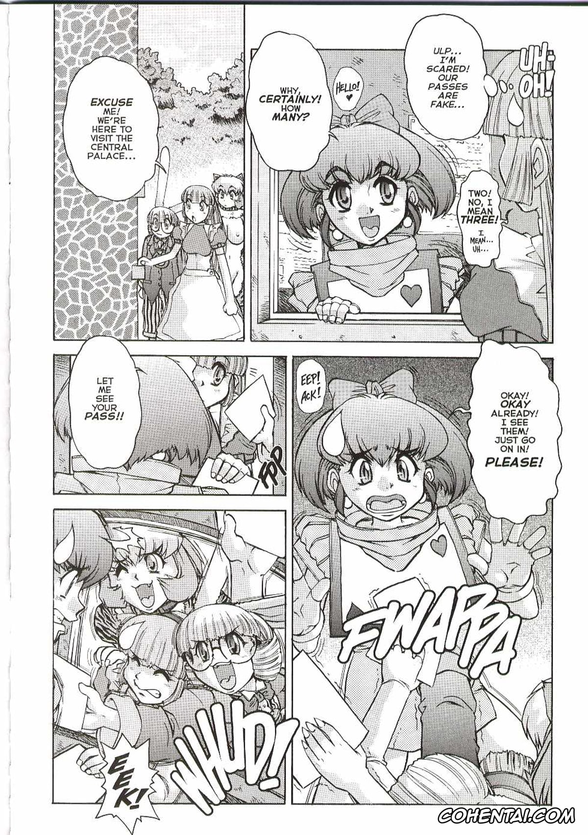 Alice In Wonderland porno, Alice Liddell porno, Cheshire Cat porno, White Rabbit porno, ALICE SECOND Ch. 4 (Alice Extreme 4), pagina 5