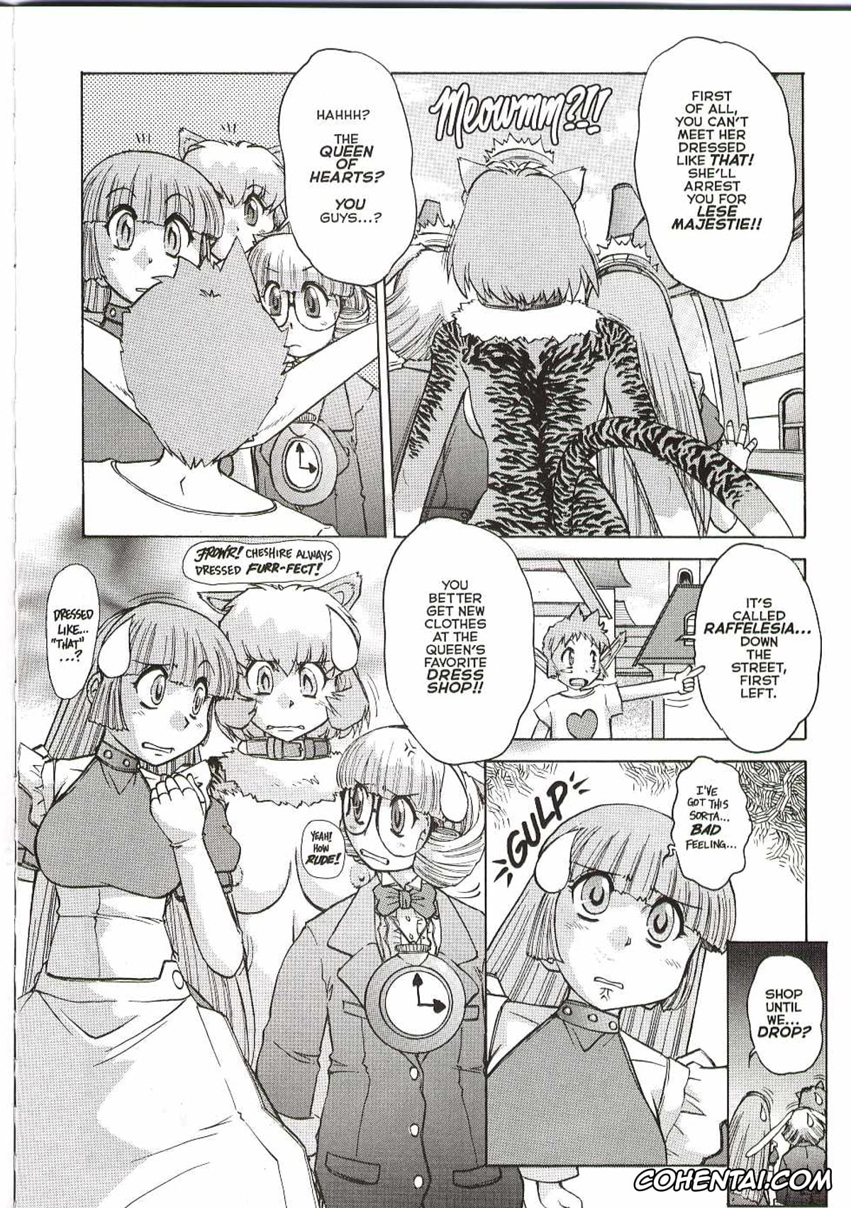 Alice In Wonderland xxx, Alice Liddell xxx, Cheshire Cat xxx, White Rabbit xxx, ALICE SECOND Ch. 4 (Alice Extreme 4), pagina 7